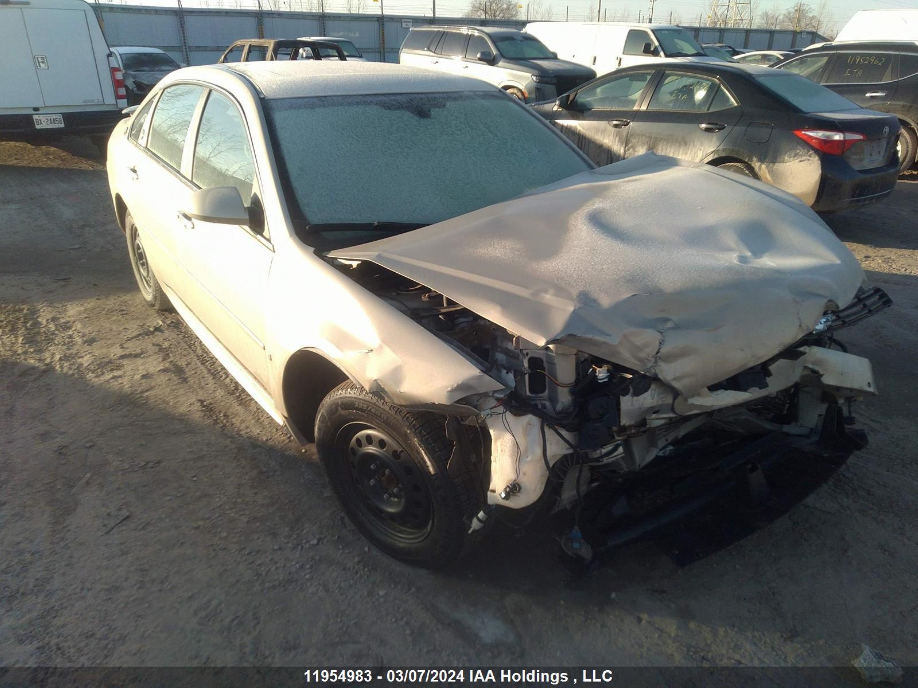 CHEVROLET IMPALA 2009 2g1wu57m391201373