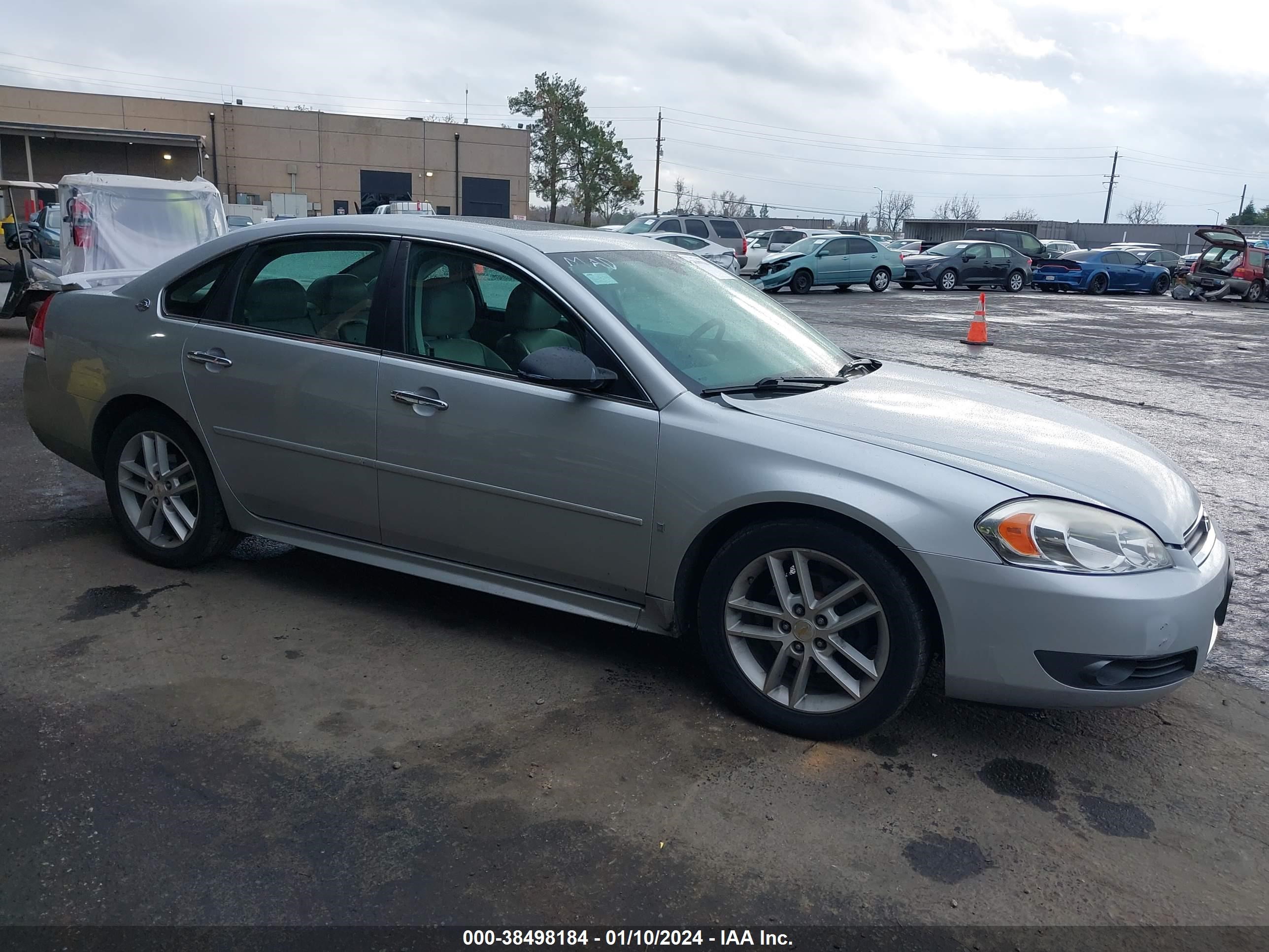 CHEVROLET IMPALA 2009 2g1wu57m391312991