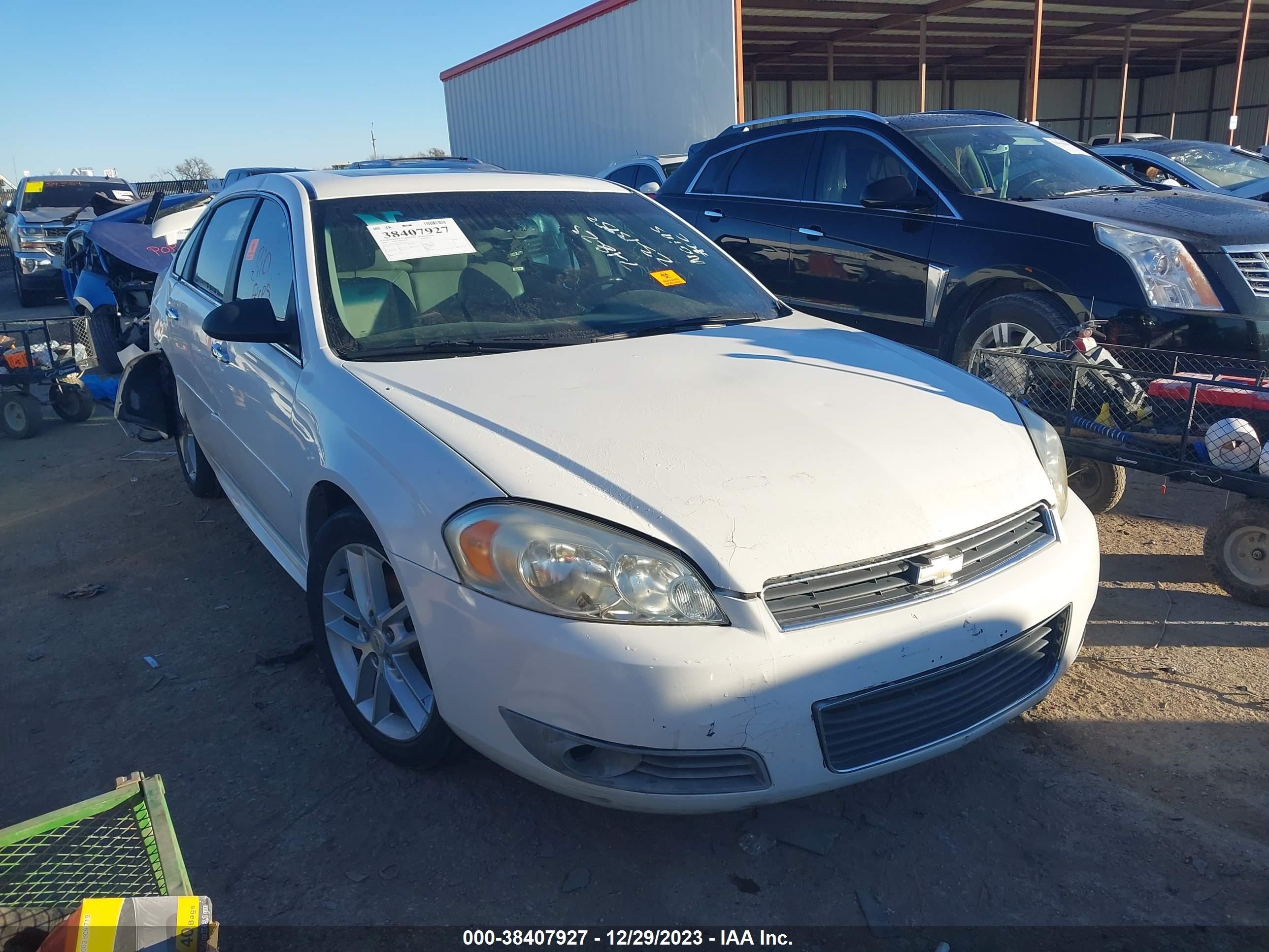 CHEVROLET IMPALA 2009 2g1wu57m591213136