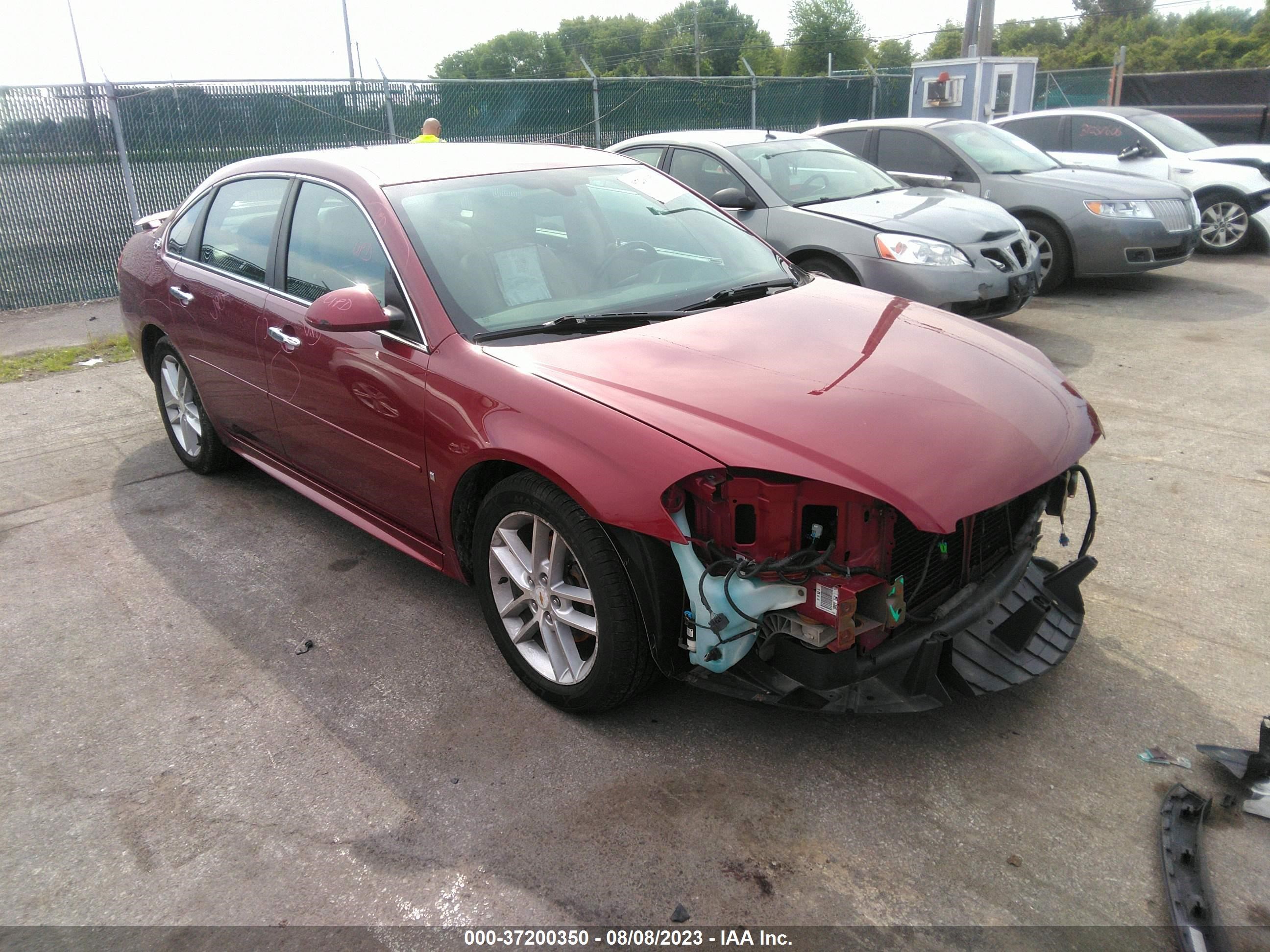 CHEVROLET IMPALA 2009 2g1wu57mx91164046