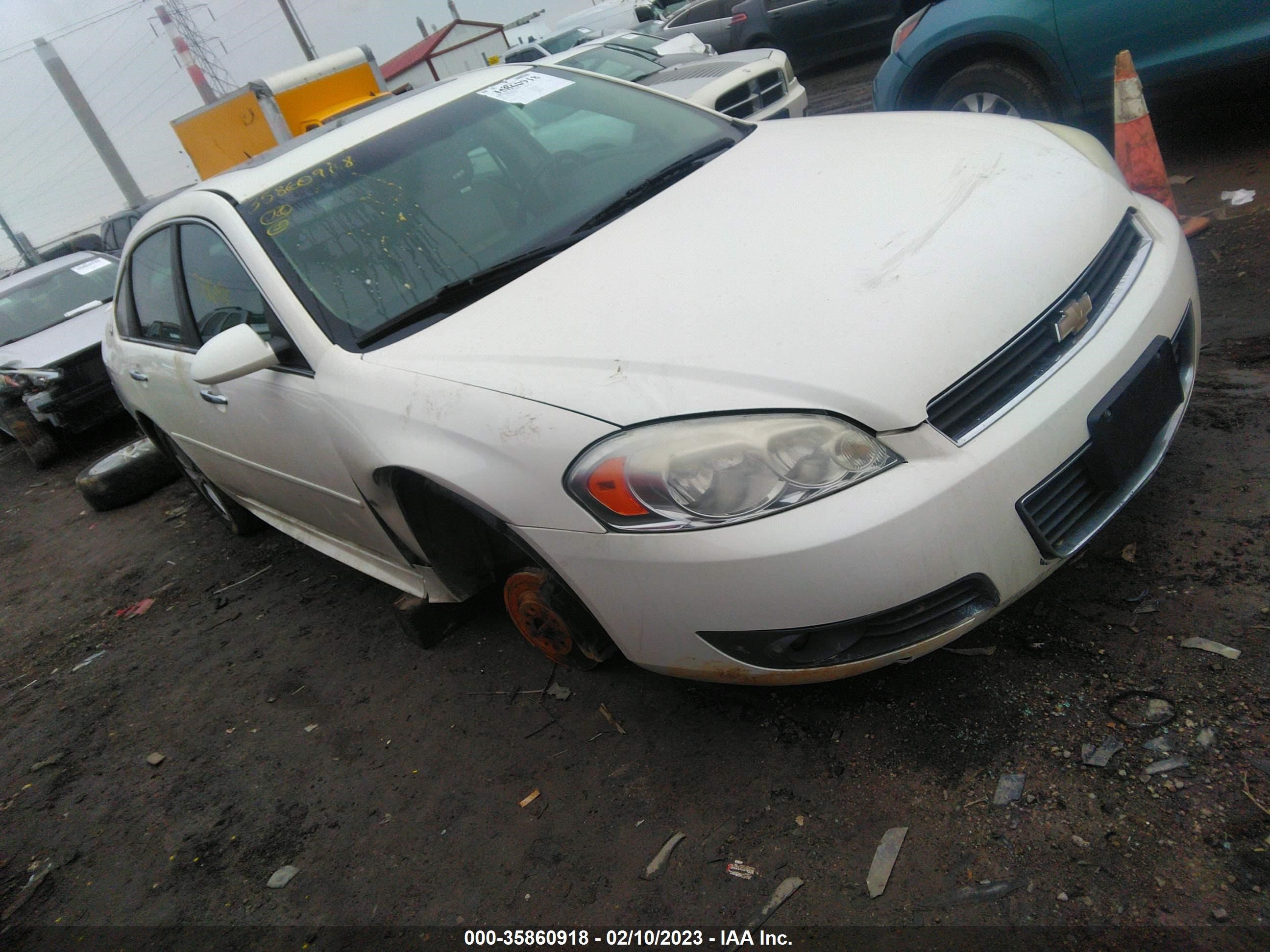 CHEVROLET IMPALA 2009 2g1wu57mx91175595