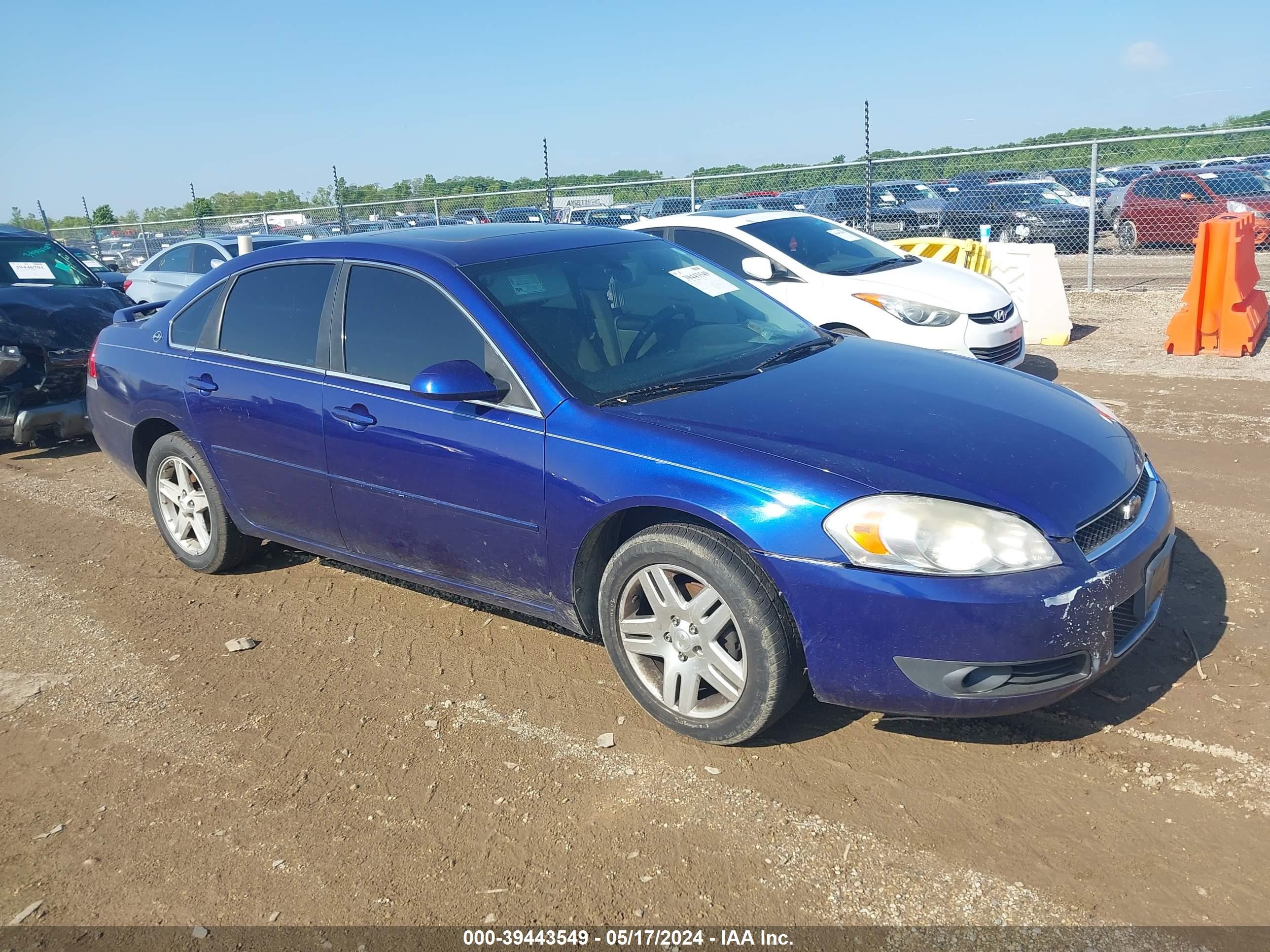 CHEVROLET IMPALA 2006 2g1wu581069177776