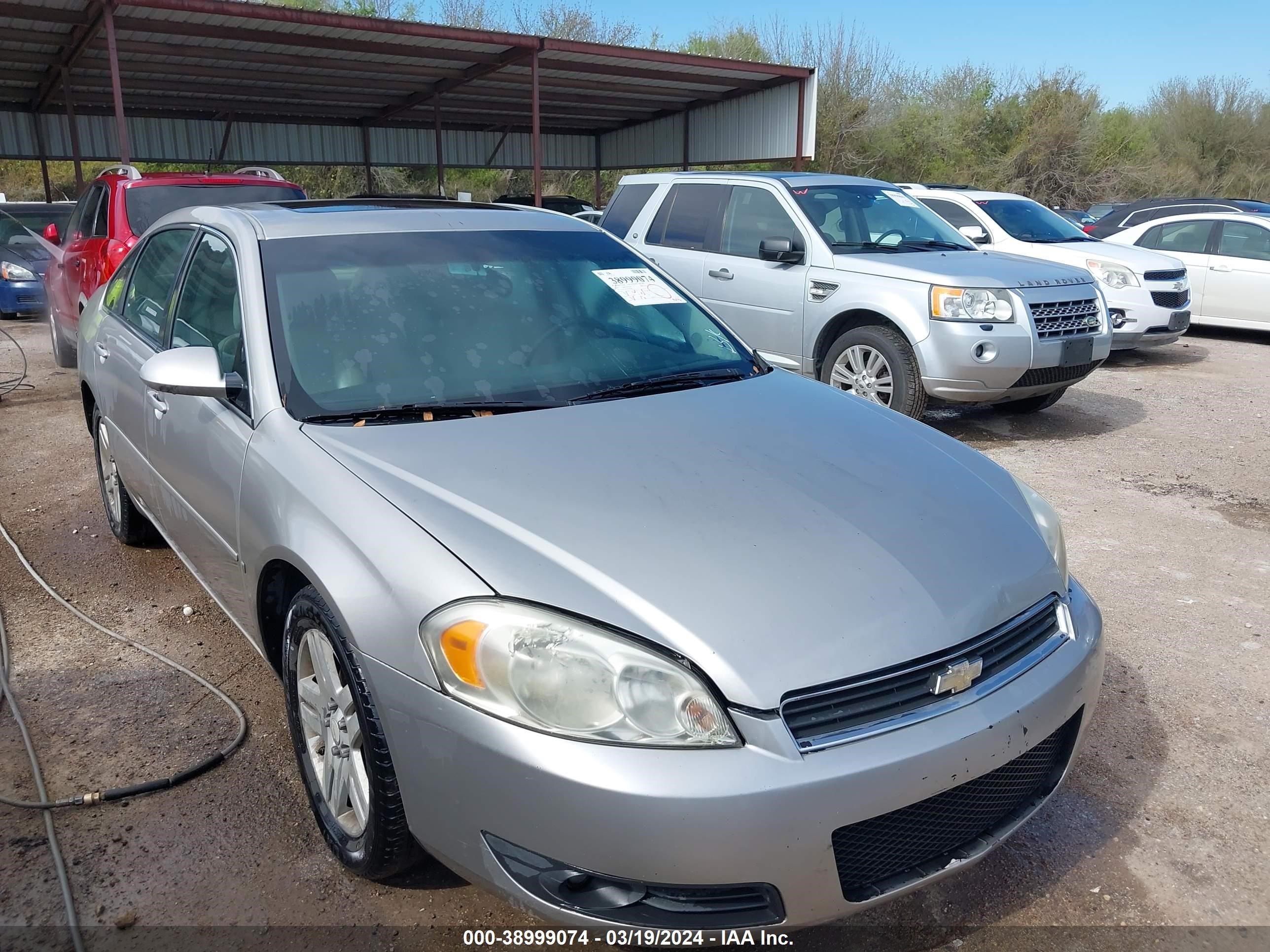 CHEVROLET IMPALA 2006 2g1wu581169190102