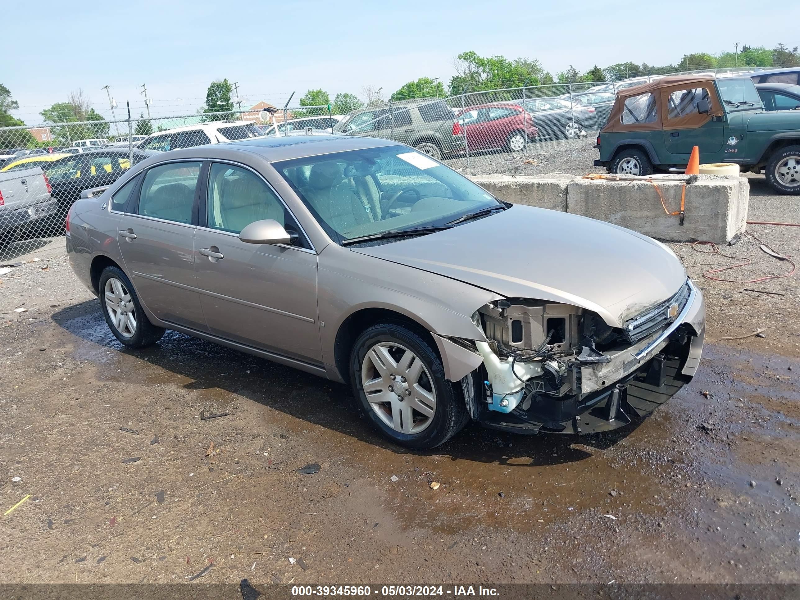 CHEVROLET IMPALA 2006 2g1wu581769273193