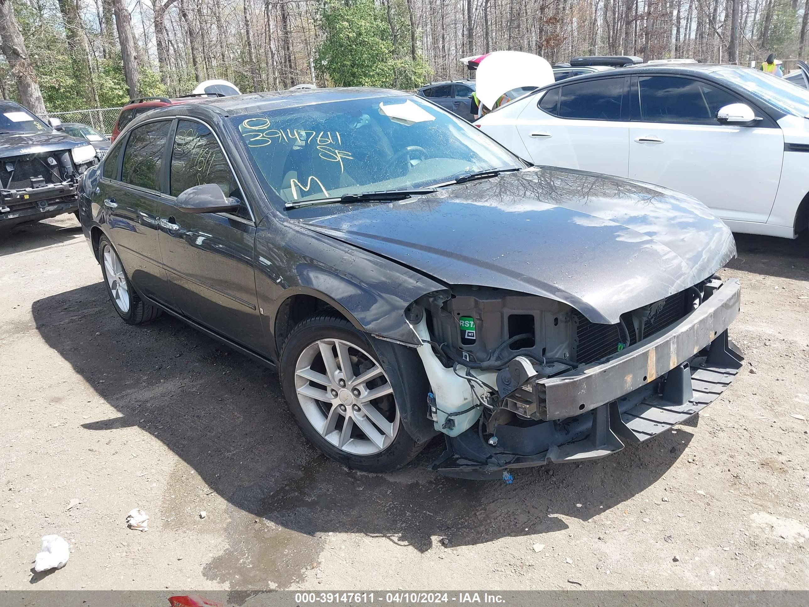 CHEVROLET IMPALA 2008 2g1wu583189158979