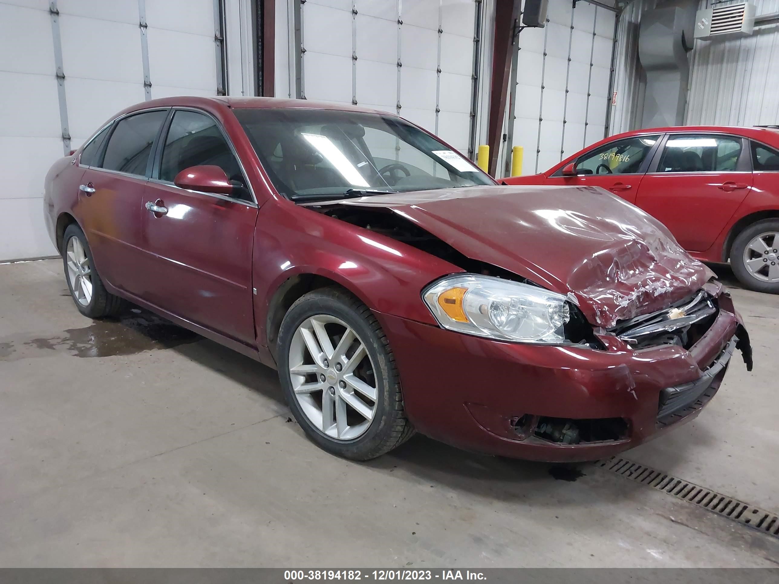 CHEVROLET IMPALA 2008 2g1wu583289243913