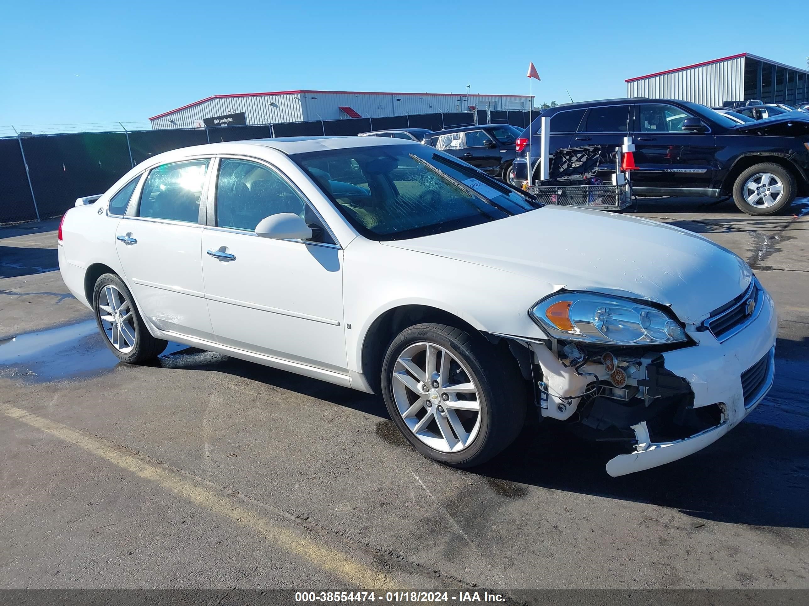 CHEVROLET IMPALA 2008 2g1wu583389167652