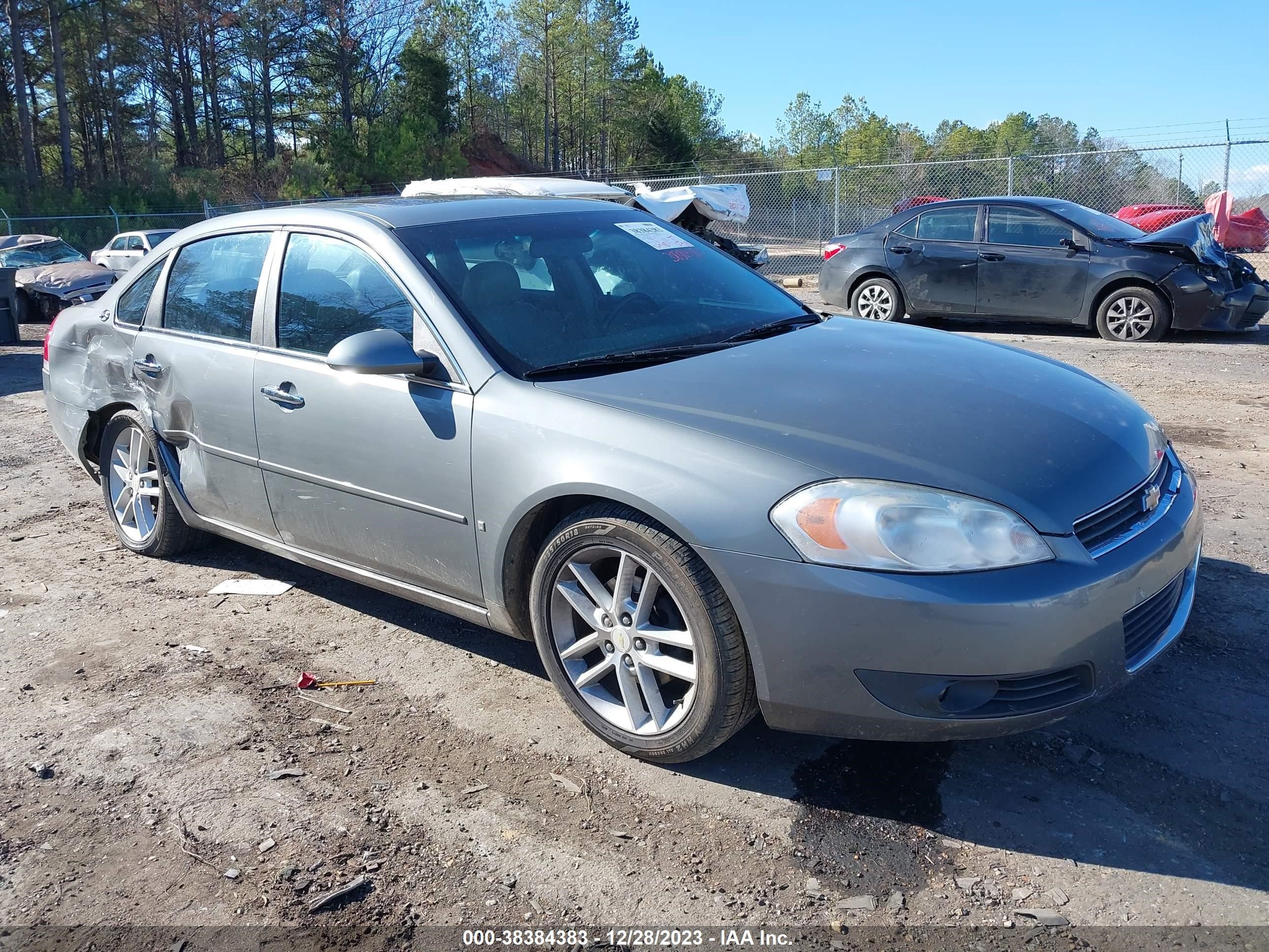 CHEVROLET IMPALA 2008 2g1wu583481203573