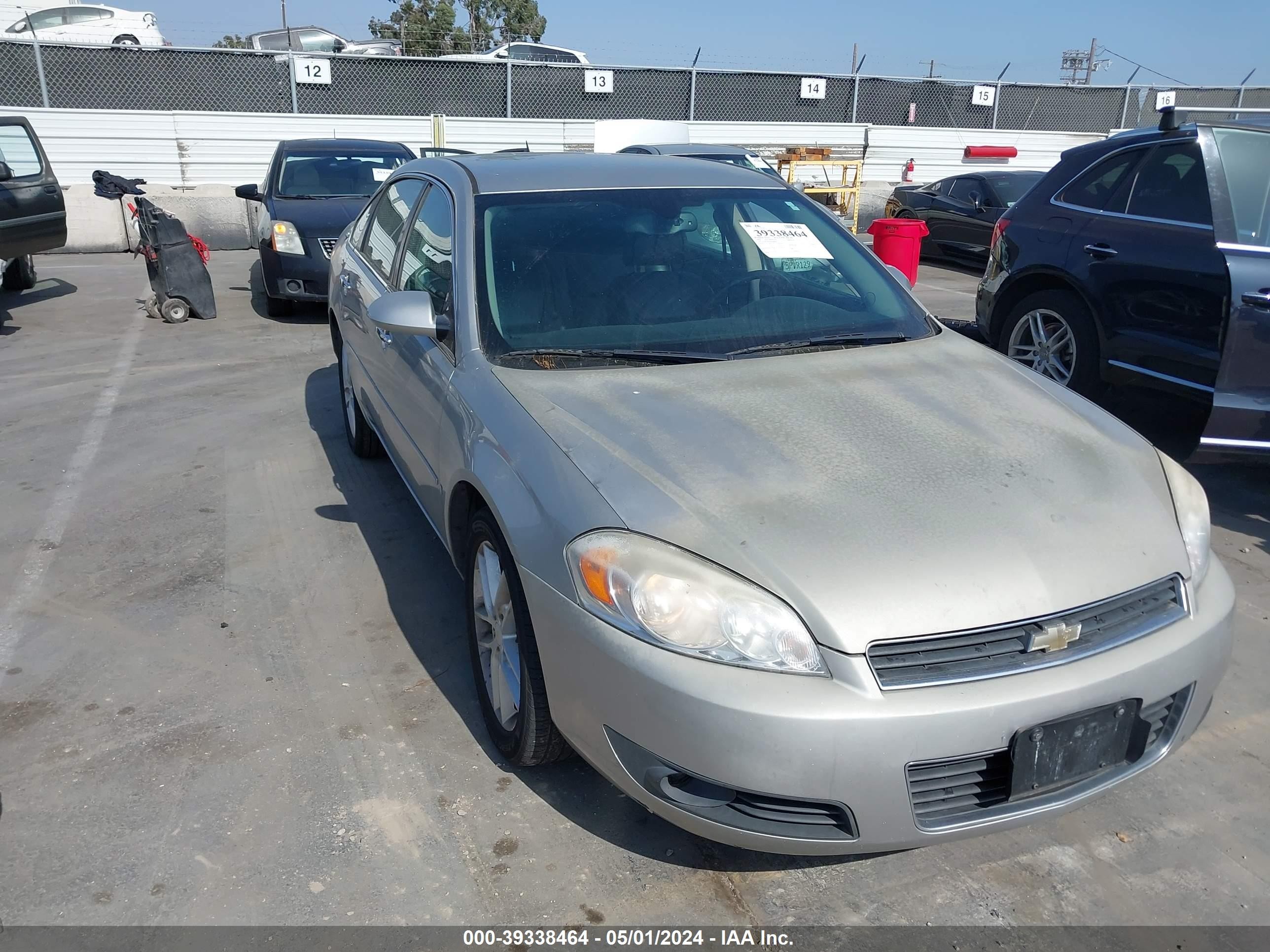 CHEVROLET IMPALA 2008 2g1wu583589196649