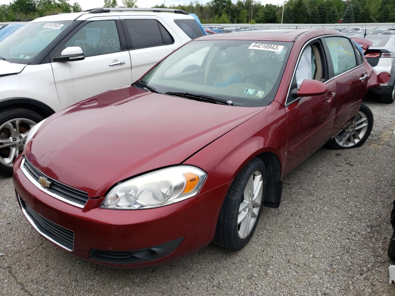 CHEVROLET IMPALA 2008 2g1wu583781351216