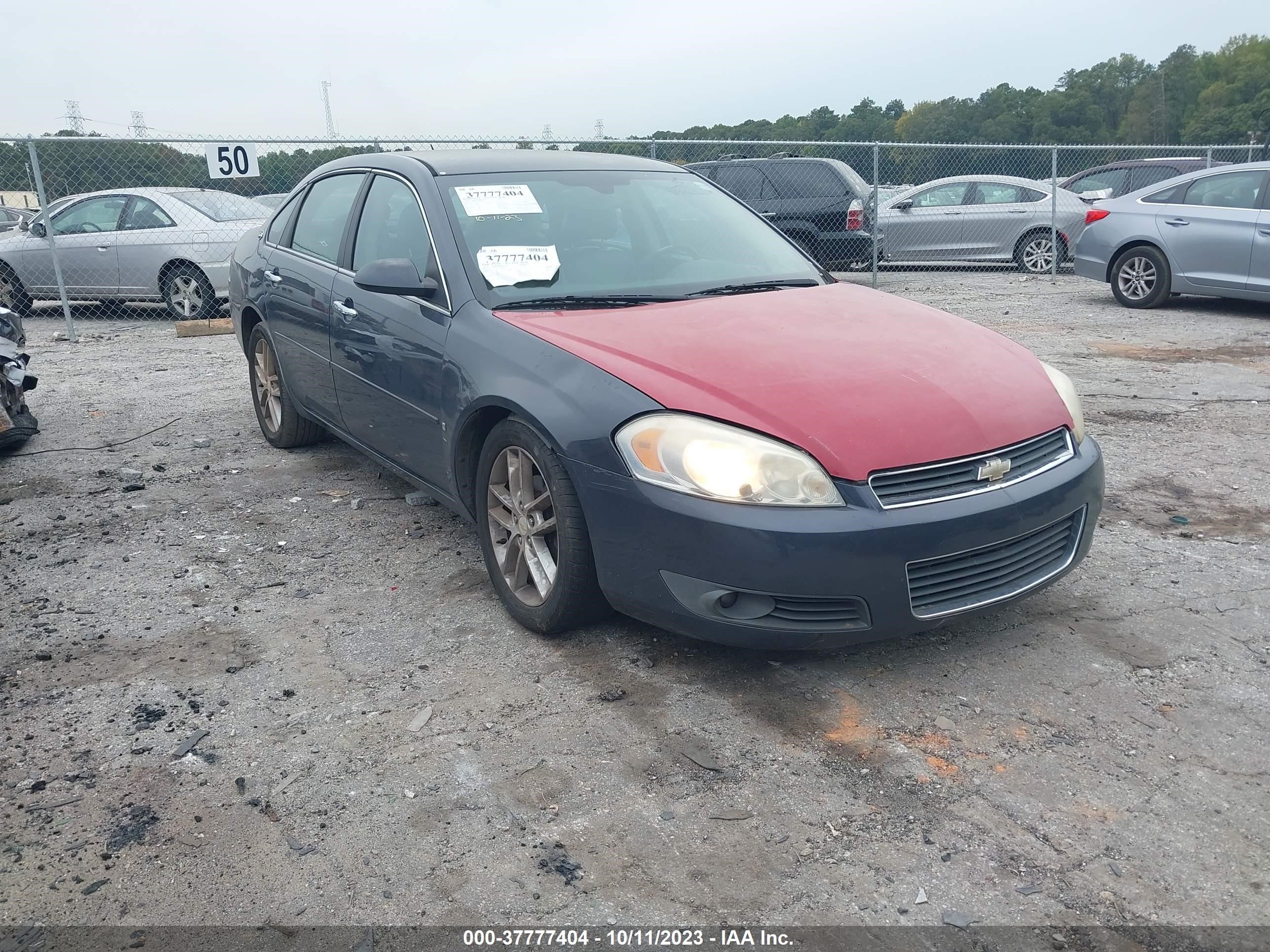 CHEVROLET IMPALA 2008 2g1wu583881243672