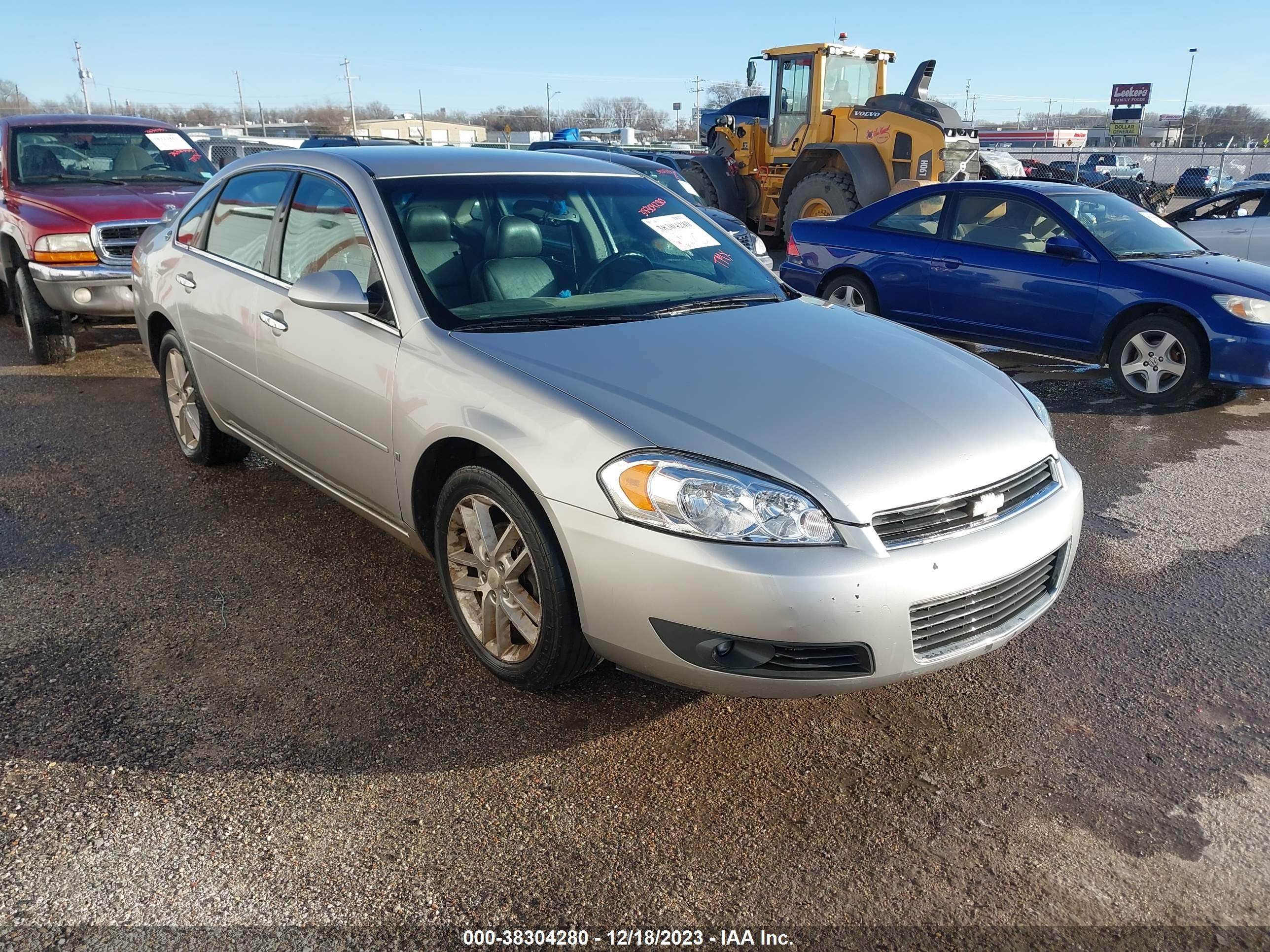 CHEVROLET IMPALA 2008 2g1wu583x89237177