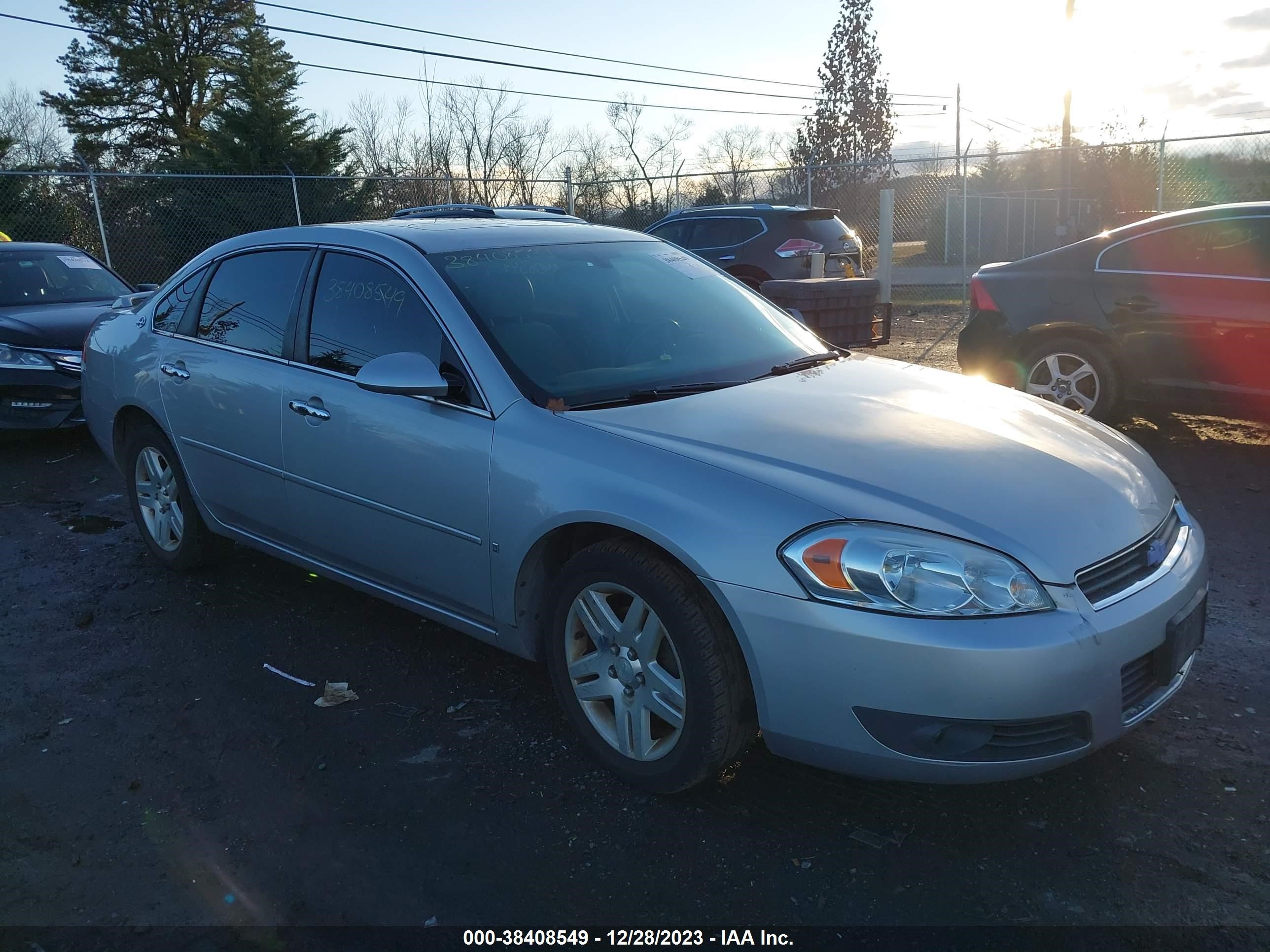 CHEVROLET IMPALA 2007 2g1wu58r279218559