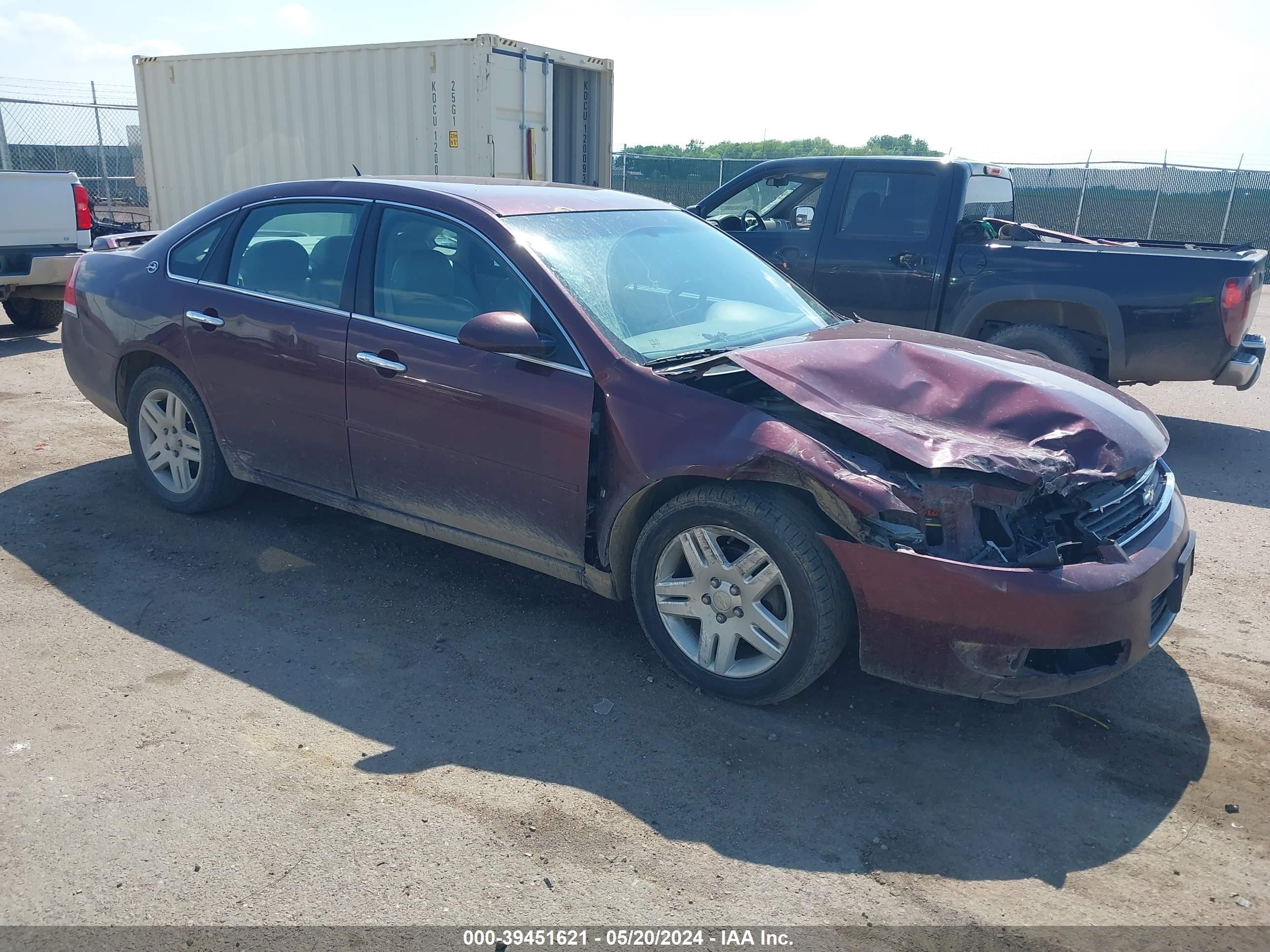 CHEVROLET IMPALA 2007 2g1wu58r479340968