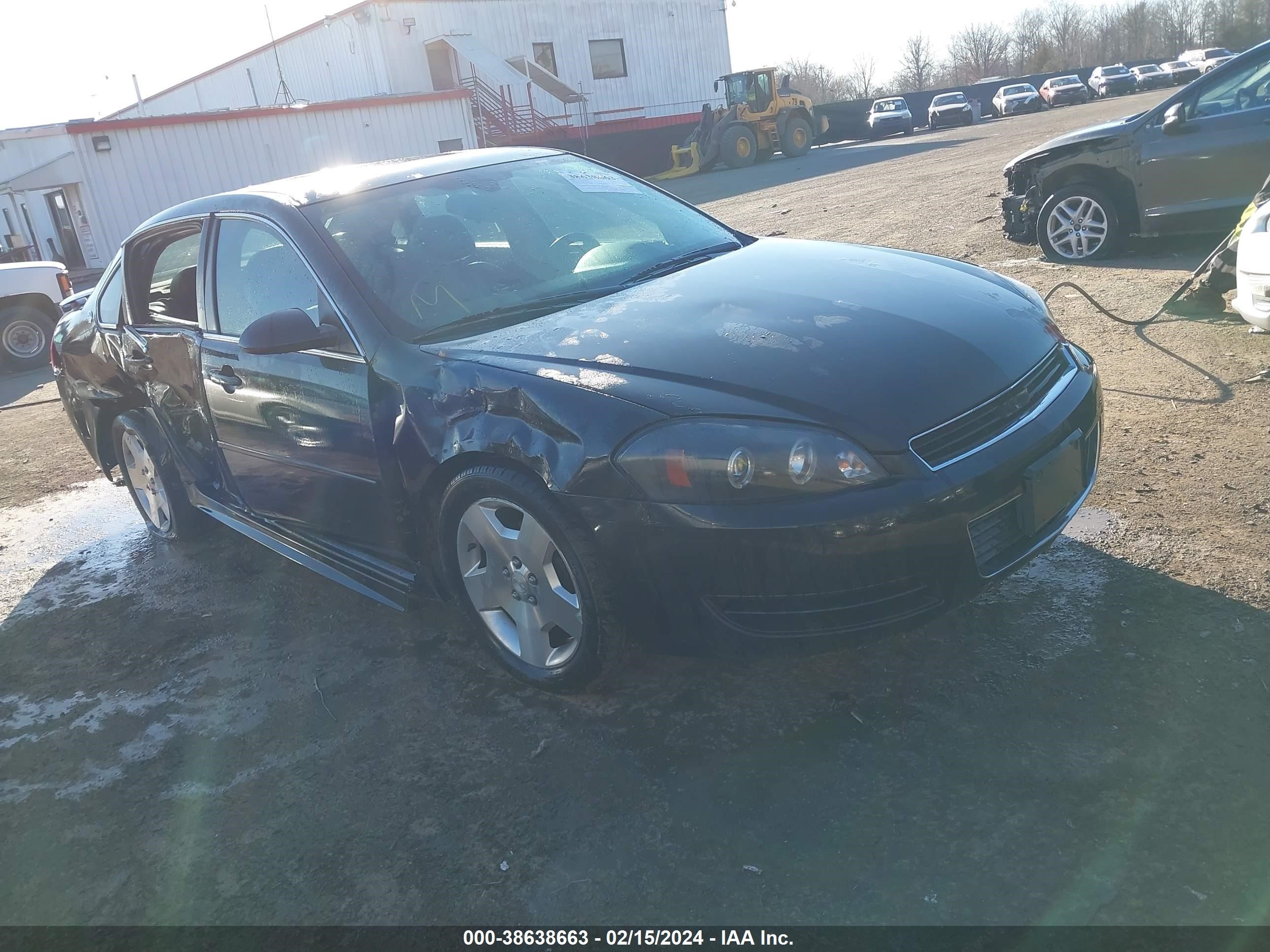 CHEVROLET IMPALA 2008 2g1wv58k581336718