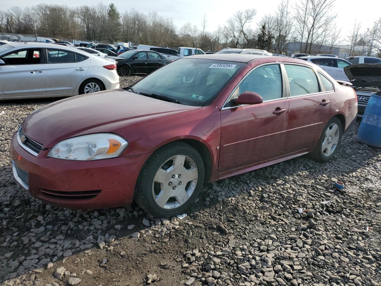 CHEVROLET IMPALA 2008 2g1wv58n081367739