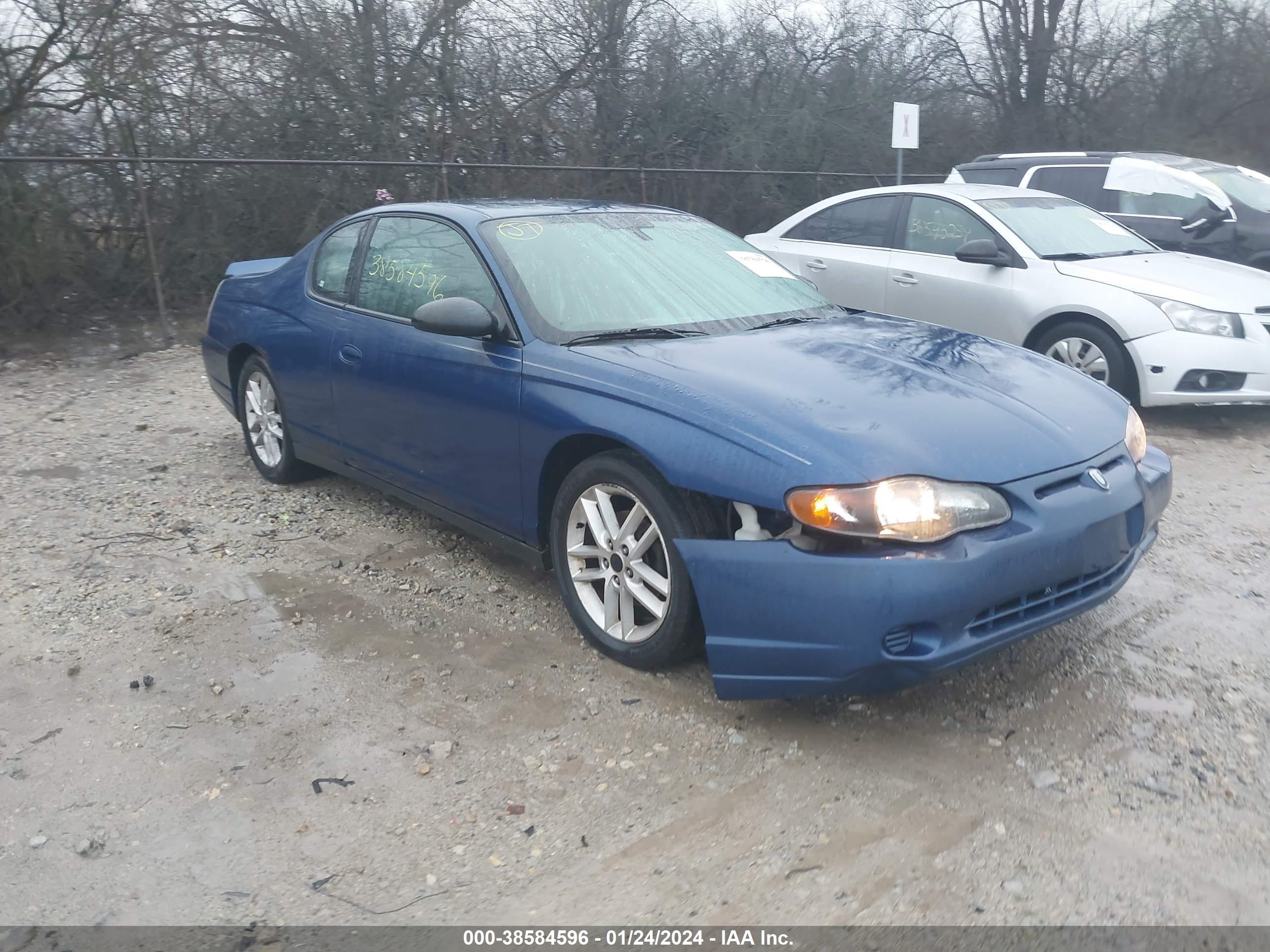 CHEVROLET MONTE CARLO 2005 2g1ww12e159120290