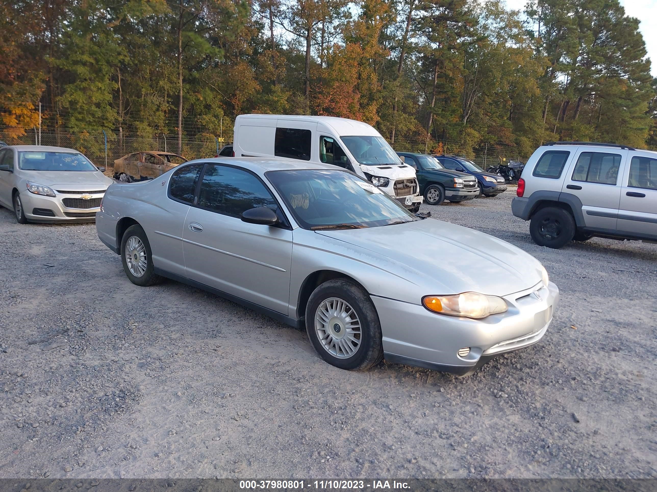 CHEVROLET MONTE CARLO 2000 2g1ww12e8y9172259