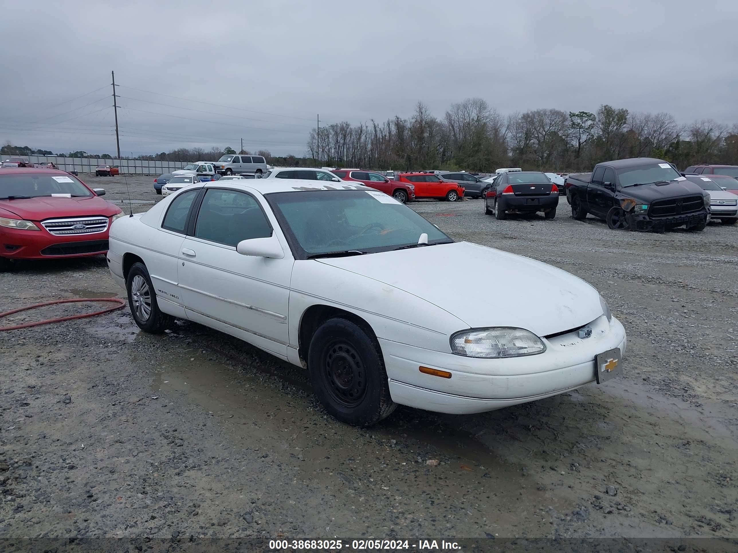 CHEVROLET MONTE CARLO 1998 2g1ww12m9w9325672