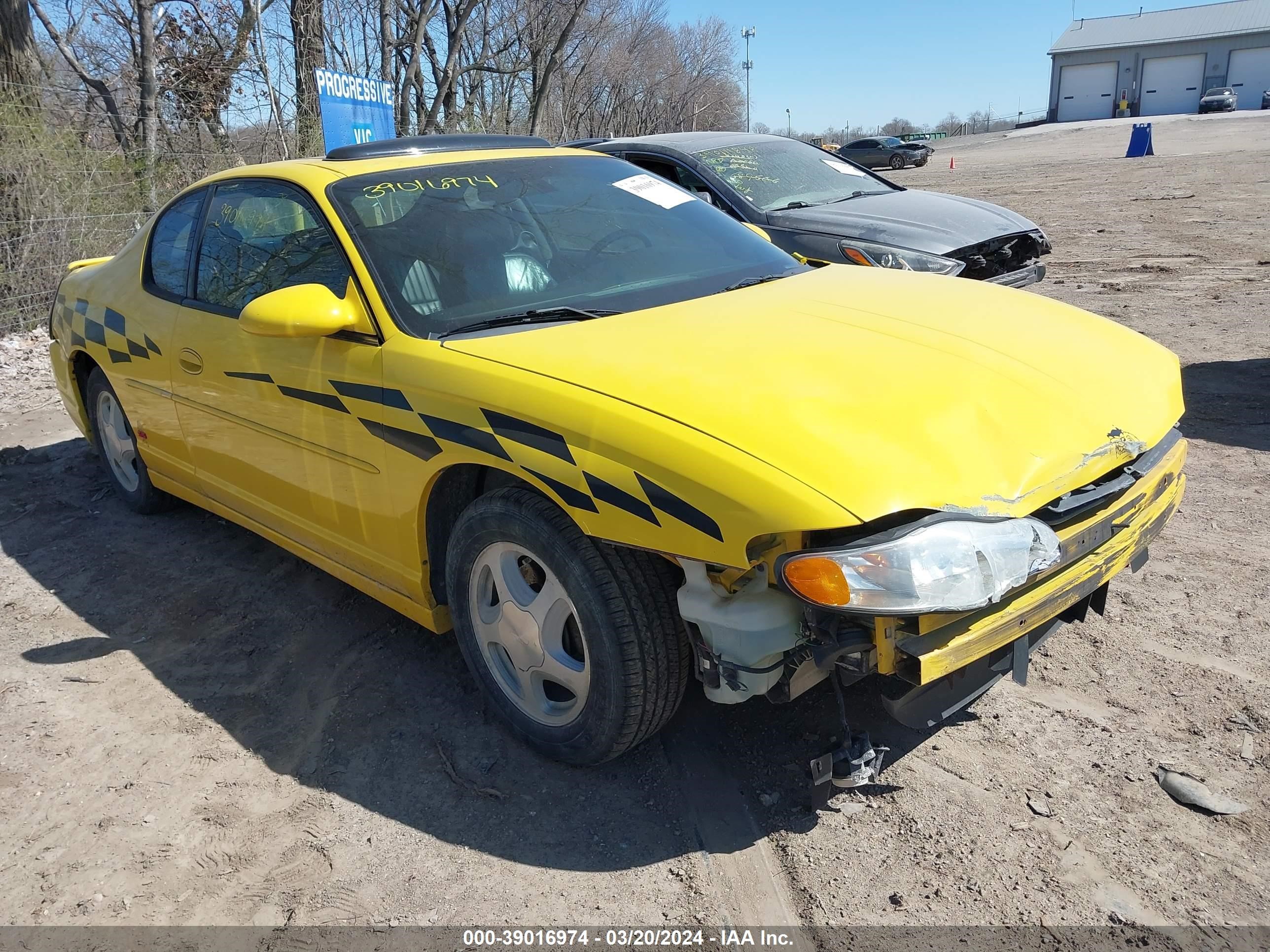 CHEVROLET MONTE CARLO 2004 2g1wx12k349285842