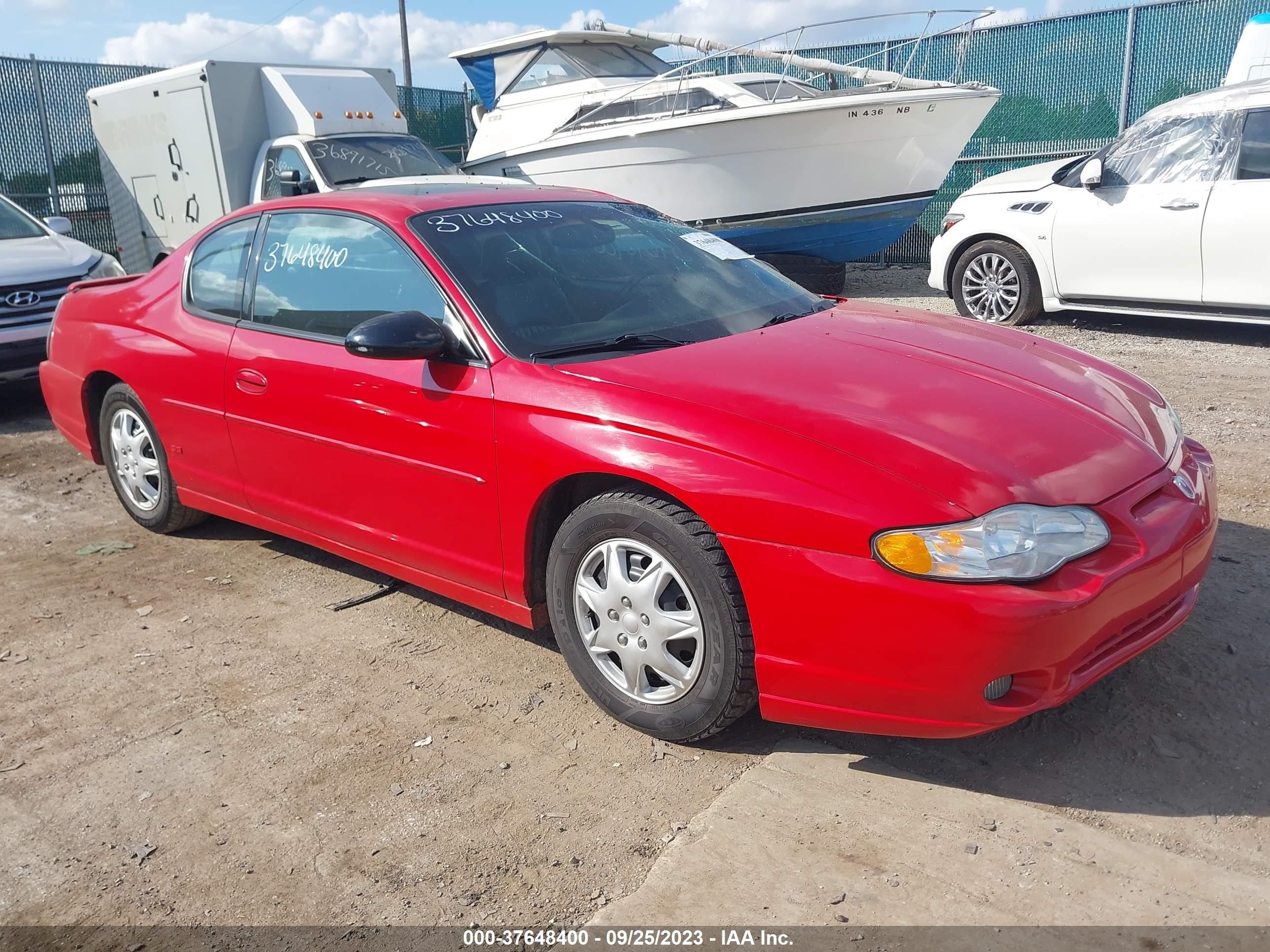 CHEVROLET MONTE CARLO 2004 2g1wx12k449146254