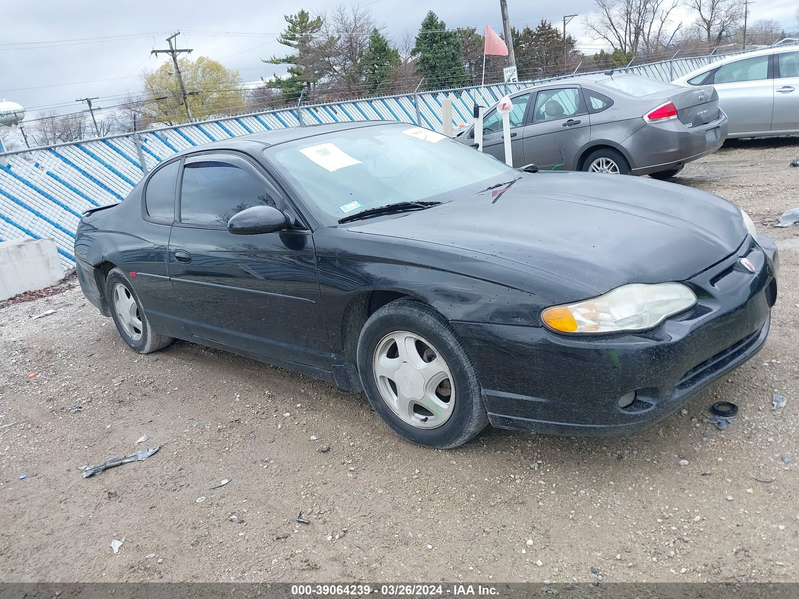 CHEVROLET MONTE CARLO 2004 2g1wx12k649351445