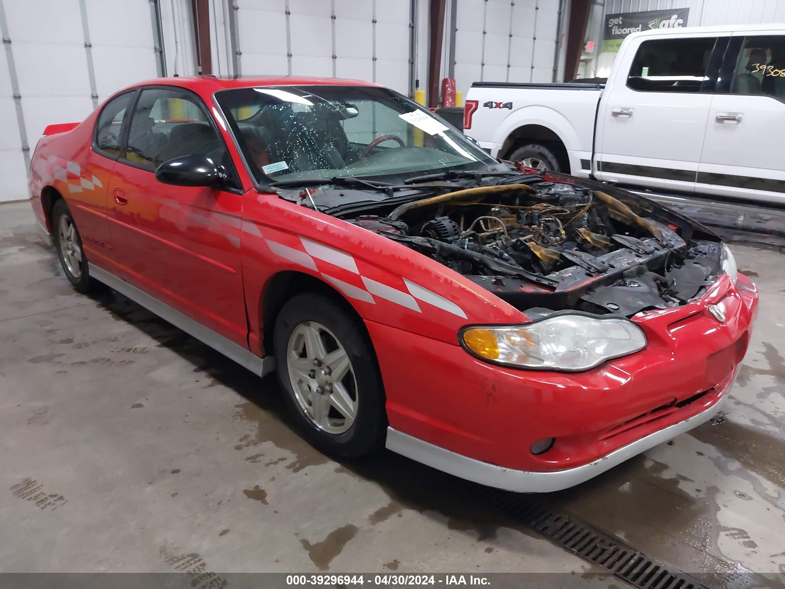 CHEVROLET MONTE CARLO 2000 2g1wx12k6y9295545