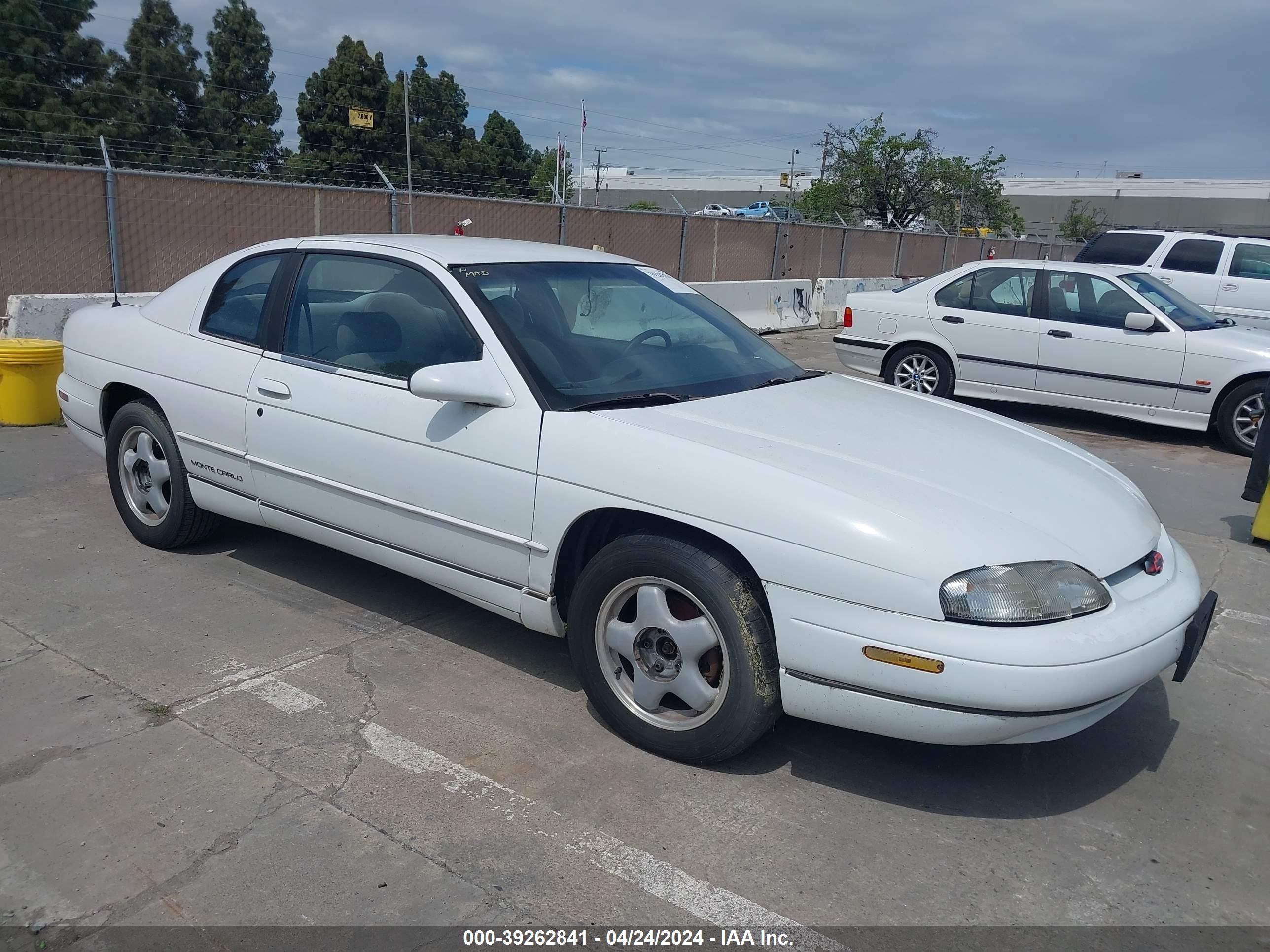 CHEVROLET MONTE CARLO 1996 2g1wx12x0t9263534