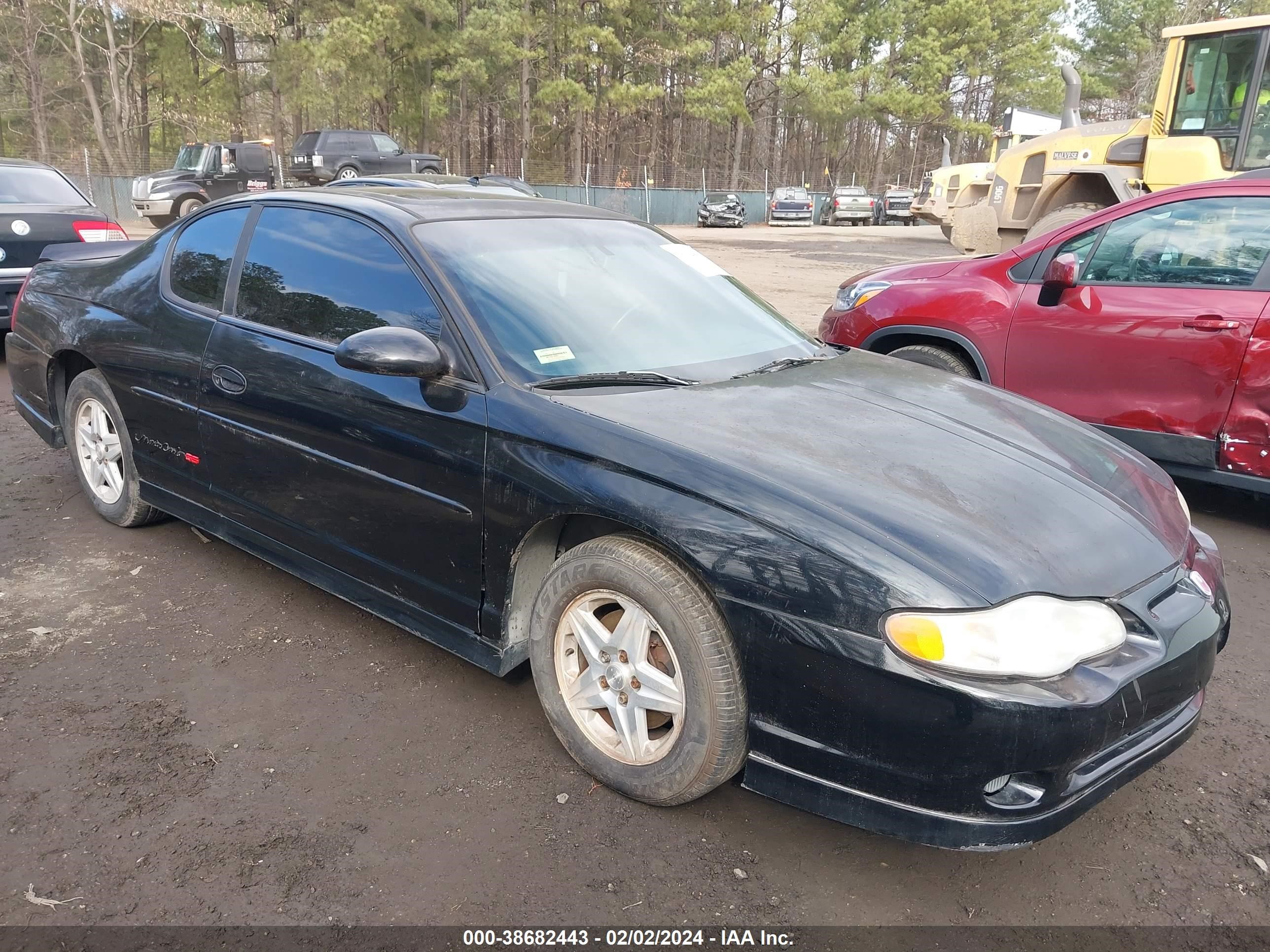 CHEVROLET MONTE CARLO 2002 2g1wx15k429219373