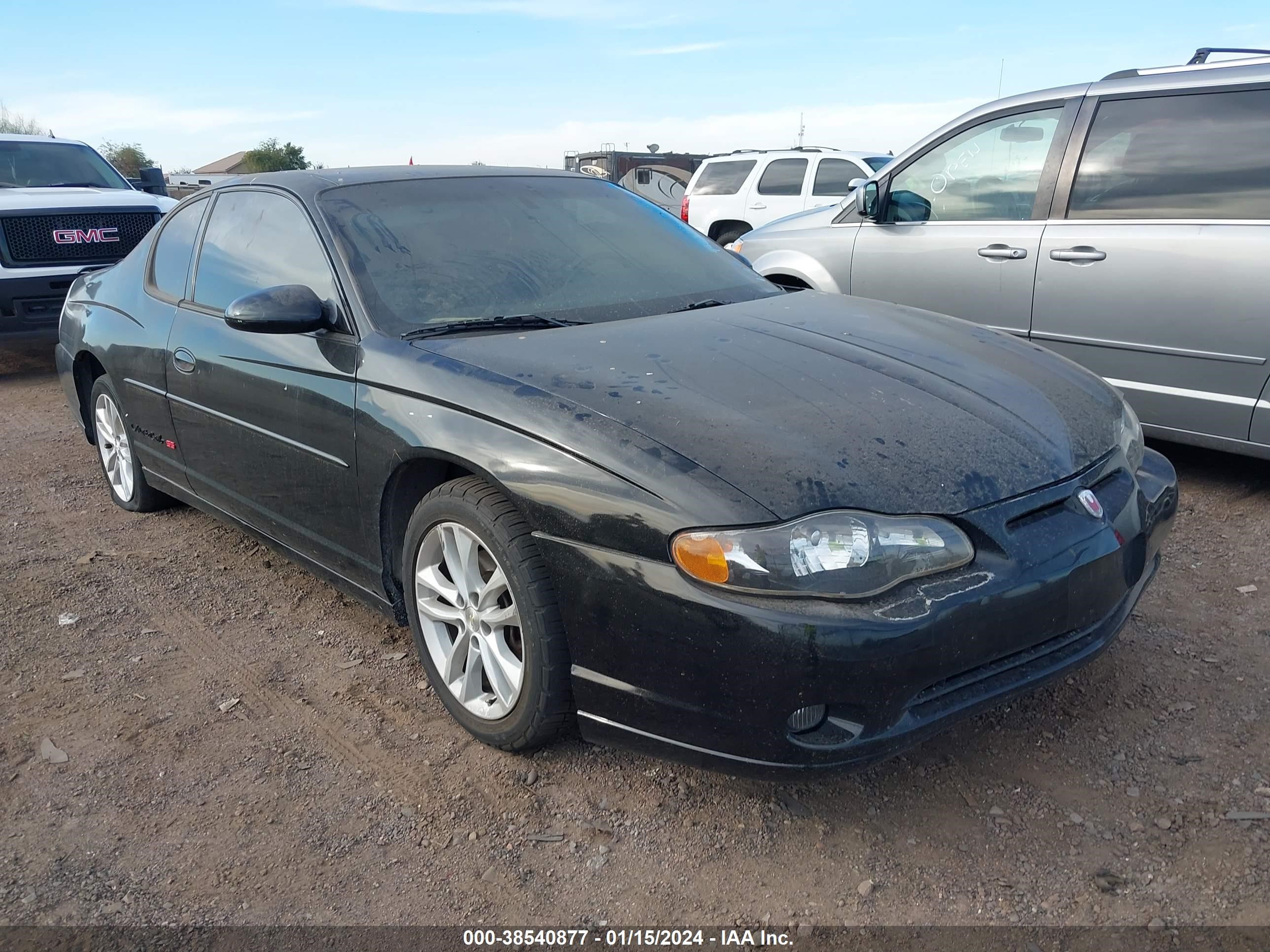 CHEVROLET MONTE CARLO 2003 2g1wx15k439342950