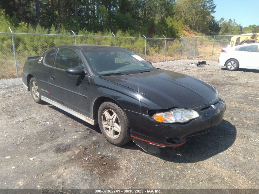 CHEVROLET MONTE CARLO 2002 2g1wx15k529178235