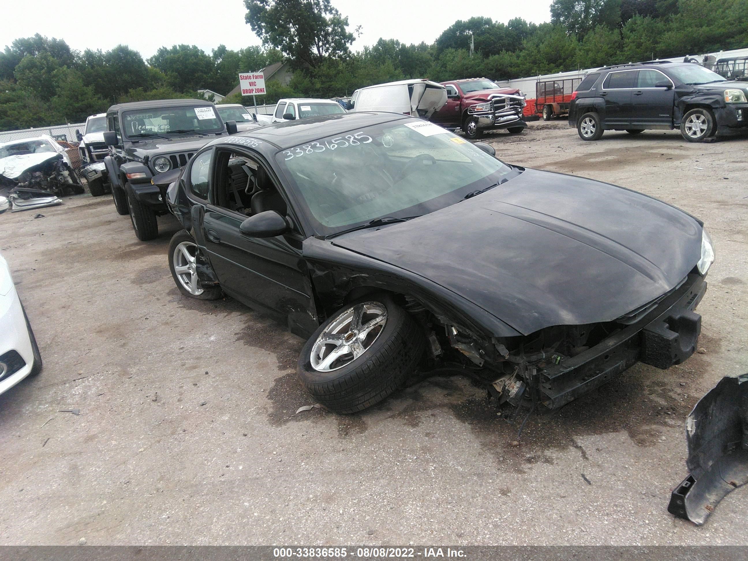 CHEVROLET MONTE CARLO 2004 2g1wz151349414109