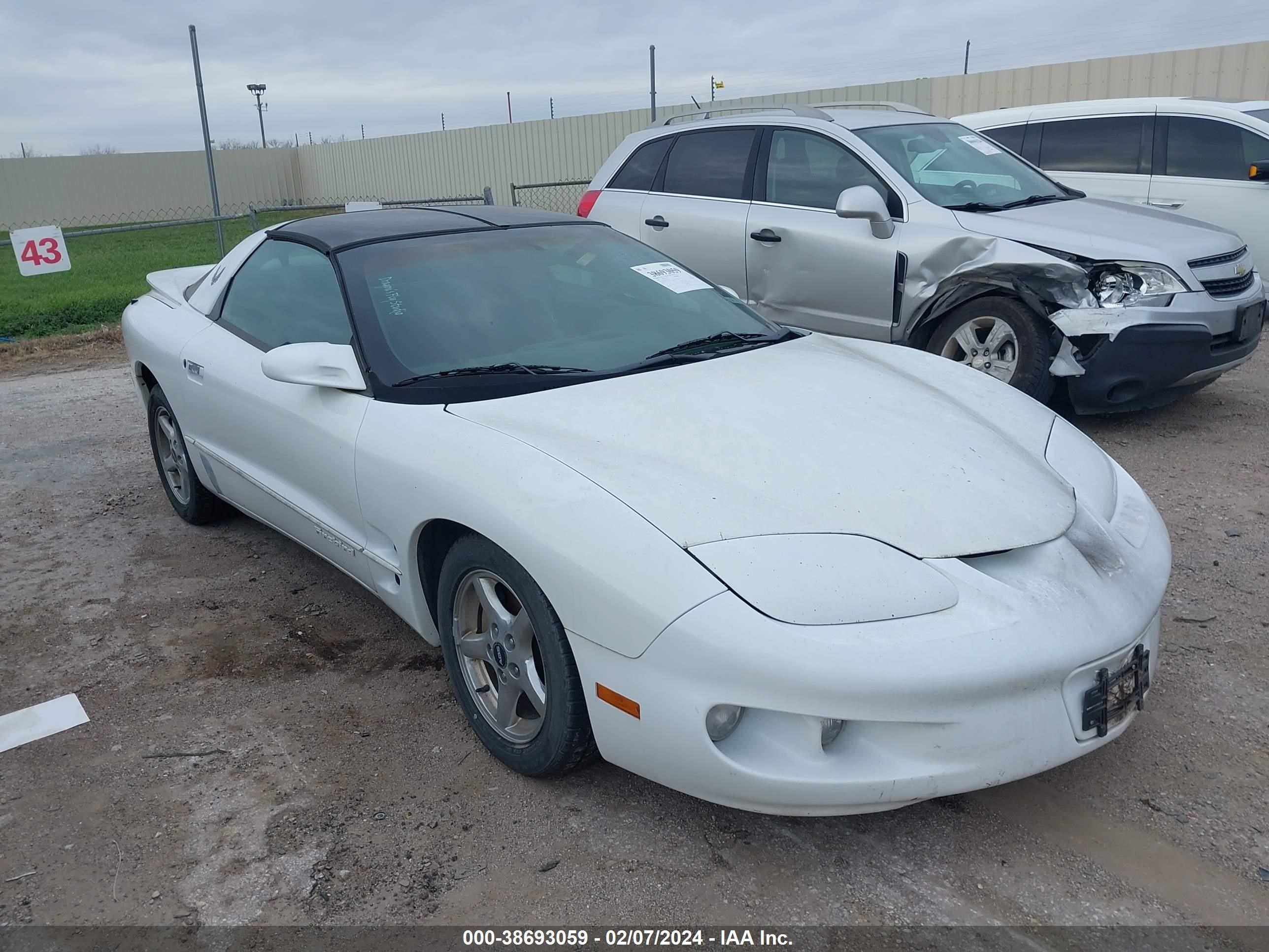 PONTIAC FIREBIRD 2000 2g2fs22k3y2136703