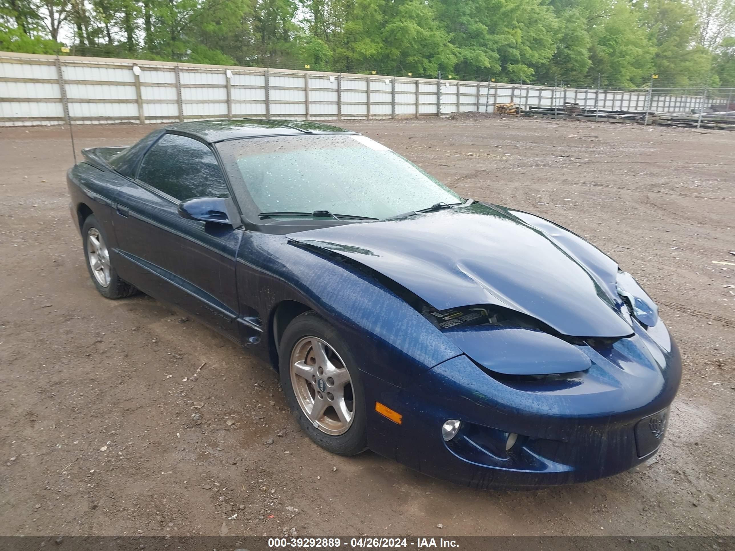 PONTIAC FIREBIRD 2000 2g2fs22k3y2141576