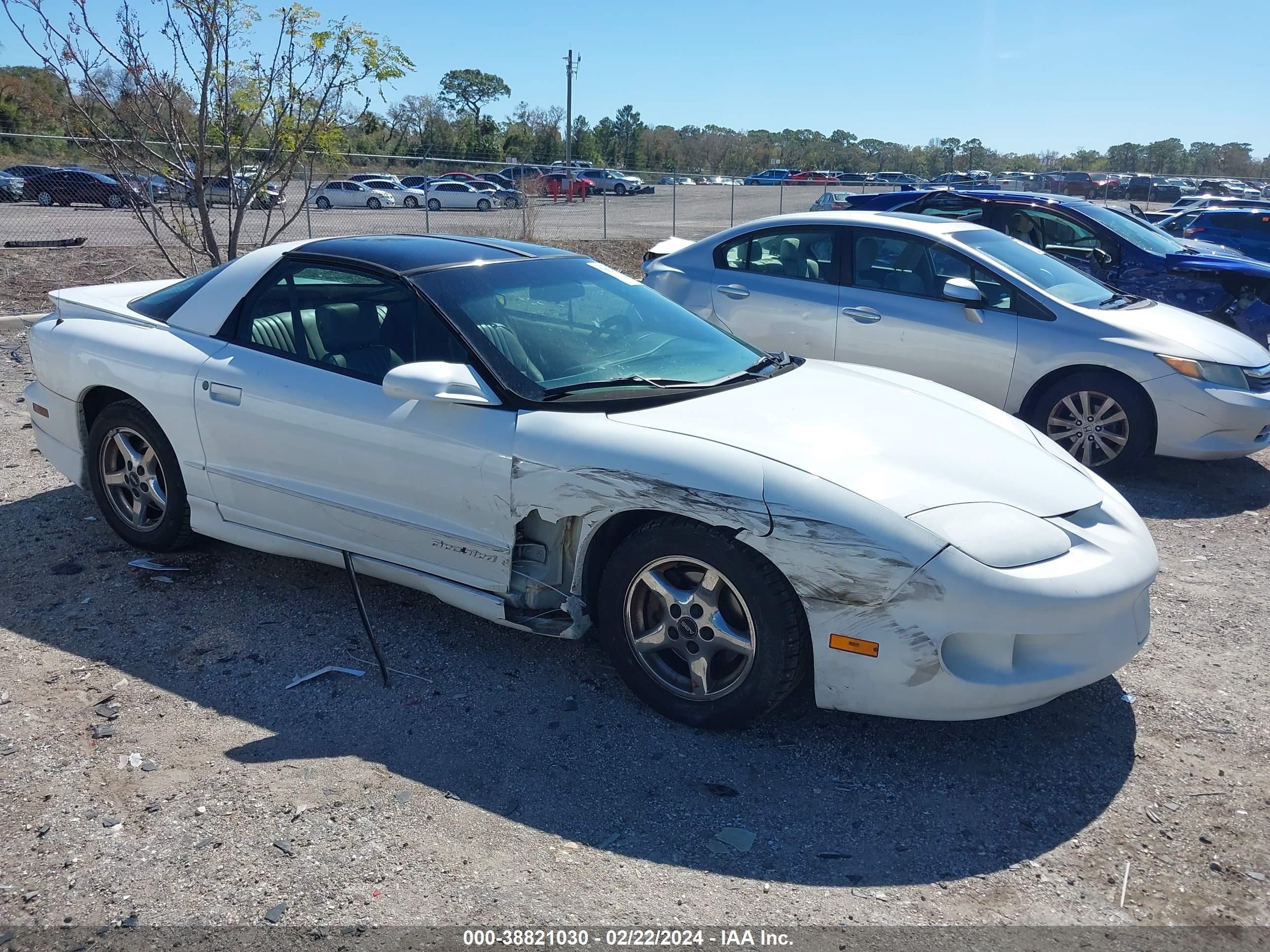 PONTIAC FIREBIRD 2000 2g2fs22kxy2101947