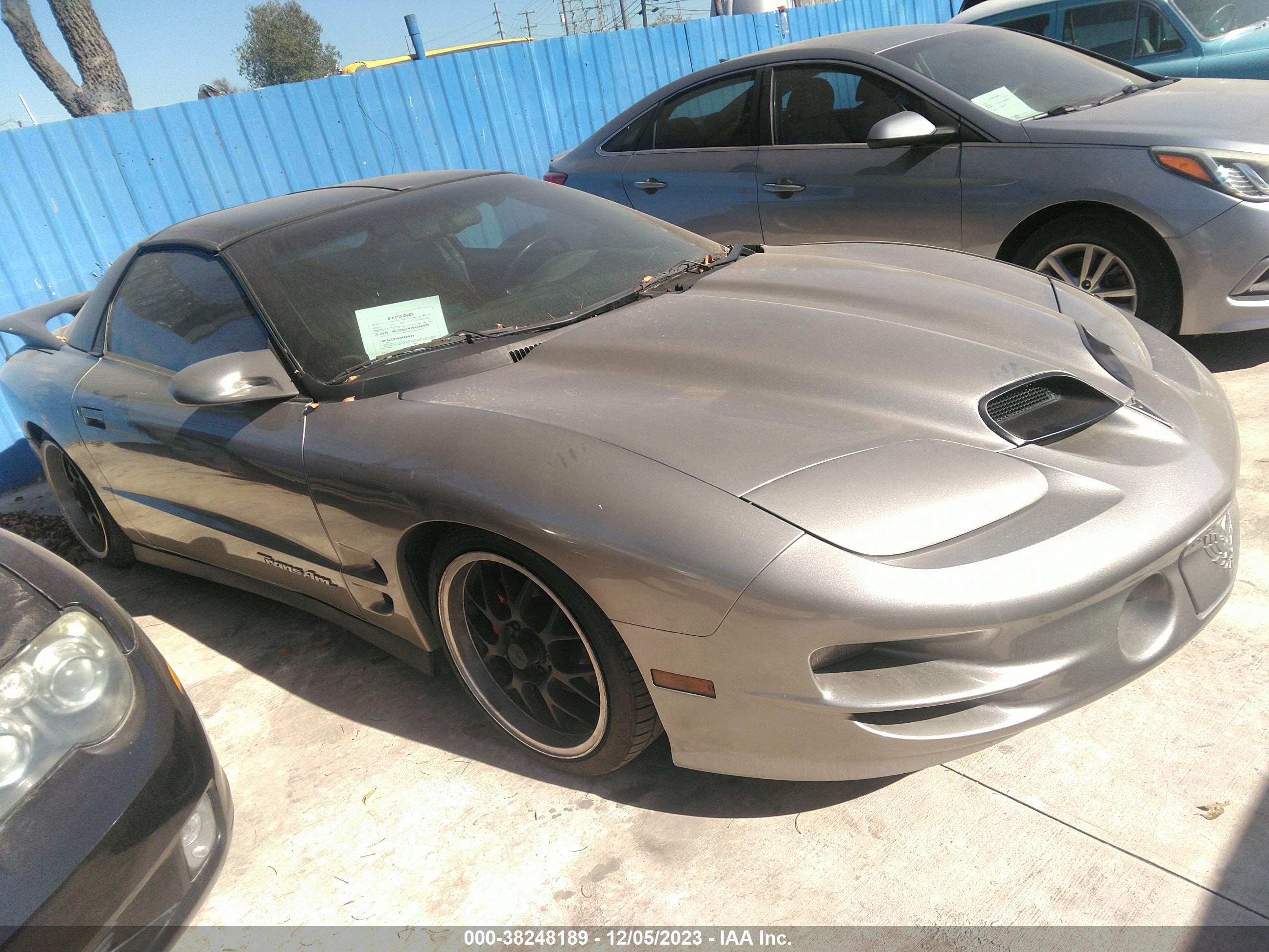 PONTIAC FIREBIRD 2000 2g2fv22g4y2105561