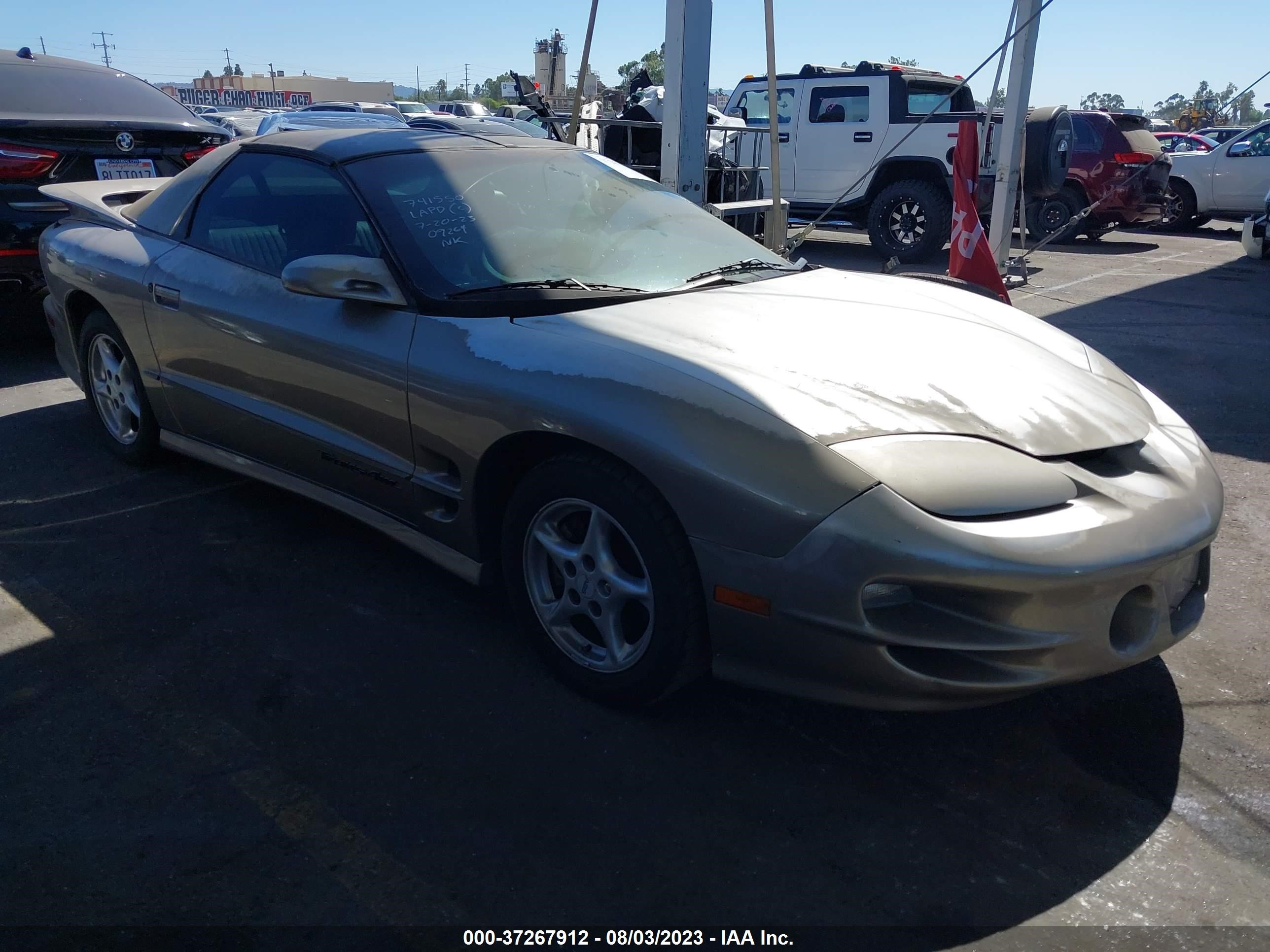 PONTIAC FIREBIRD 1999 2g2fv22g7x2226051