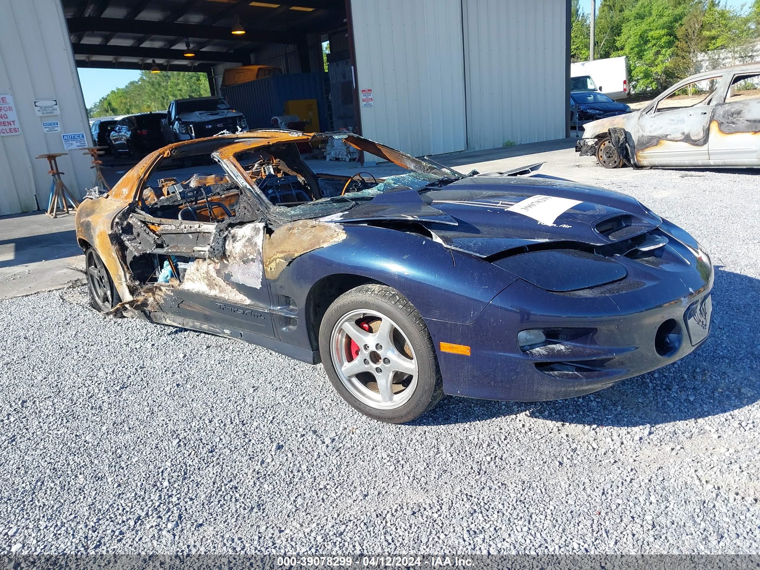 PONTIAC FIREBIRD 2001 2g2fv22gx12123097