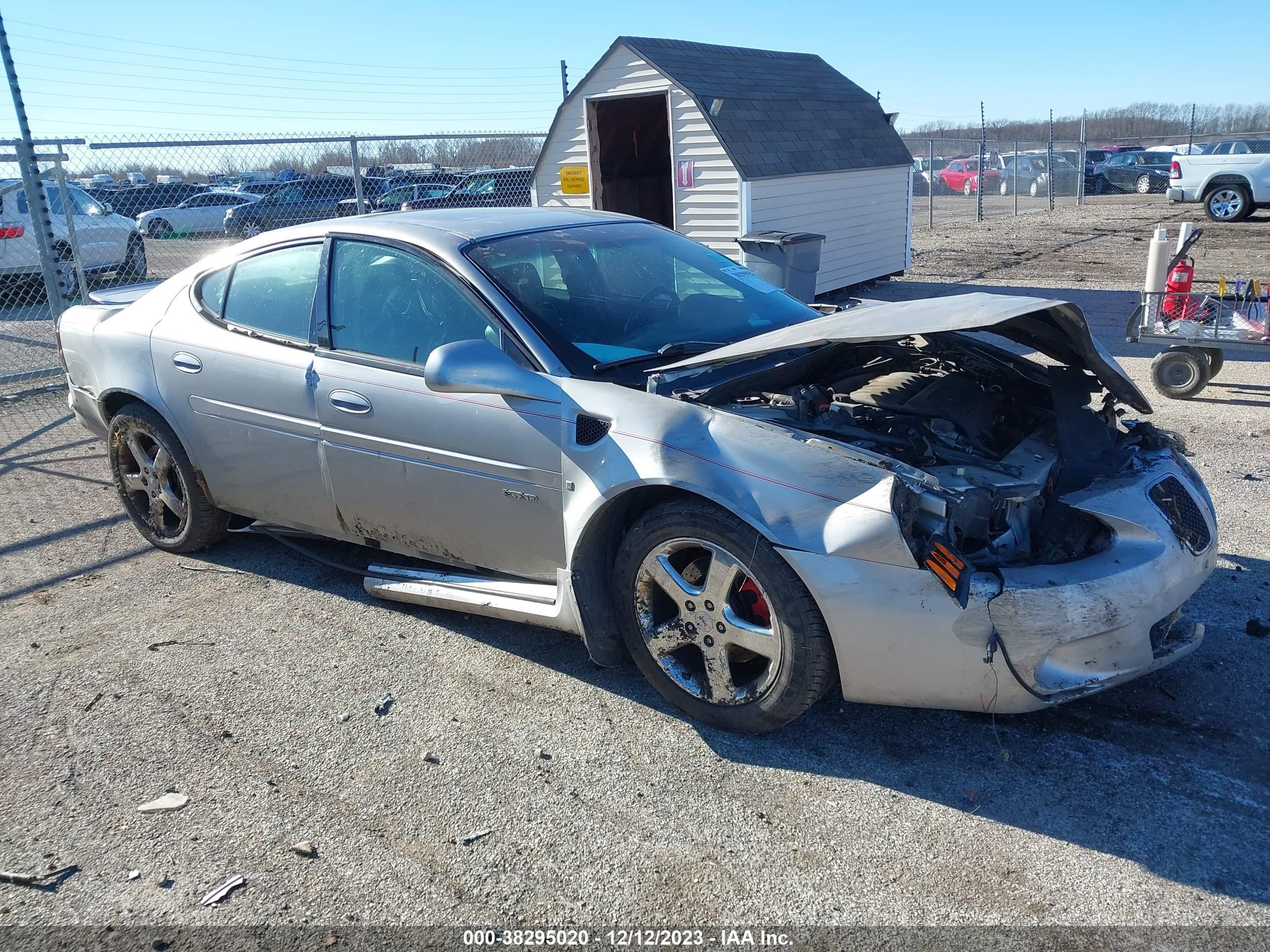 PONTIAC GRAND PRIX 2008 2g2wc55c281122929