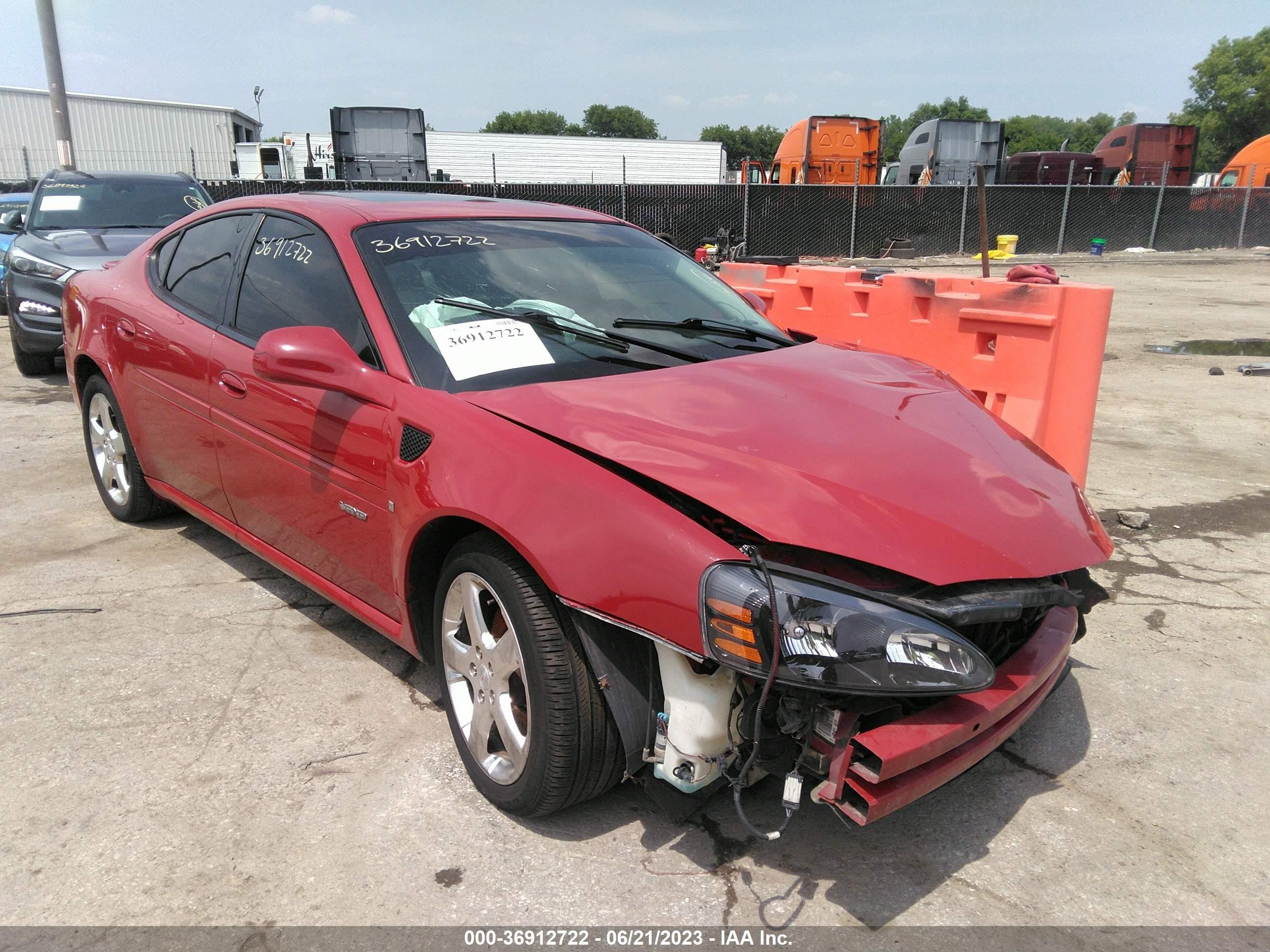 PONTIAC GRAND PRIX 2008 2g2wc55c881166966