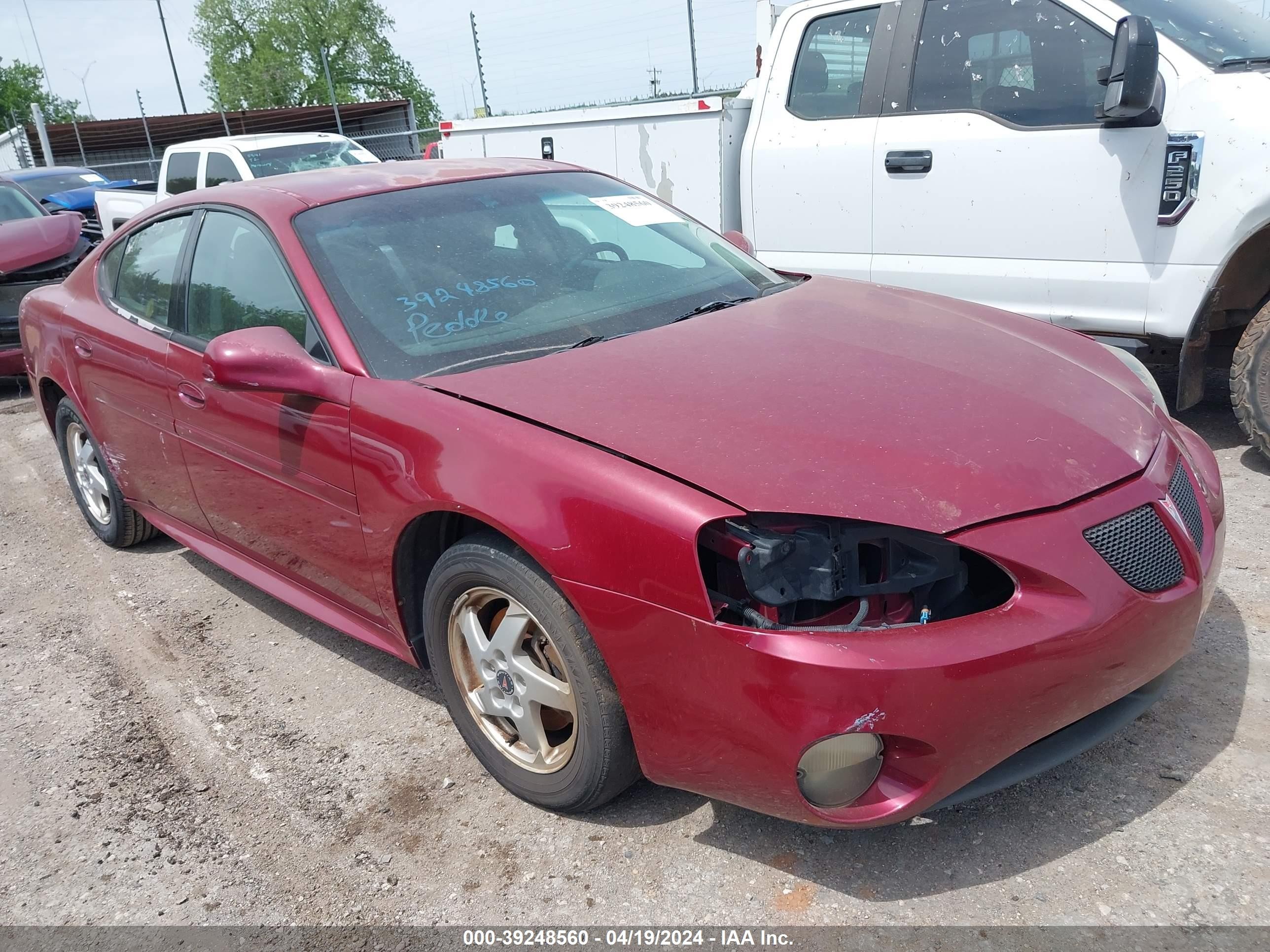 PONTIAC GRAND PRIX 2004 2g2wp522841325172