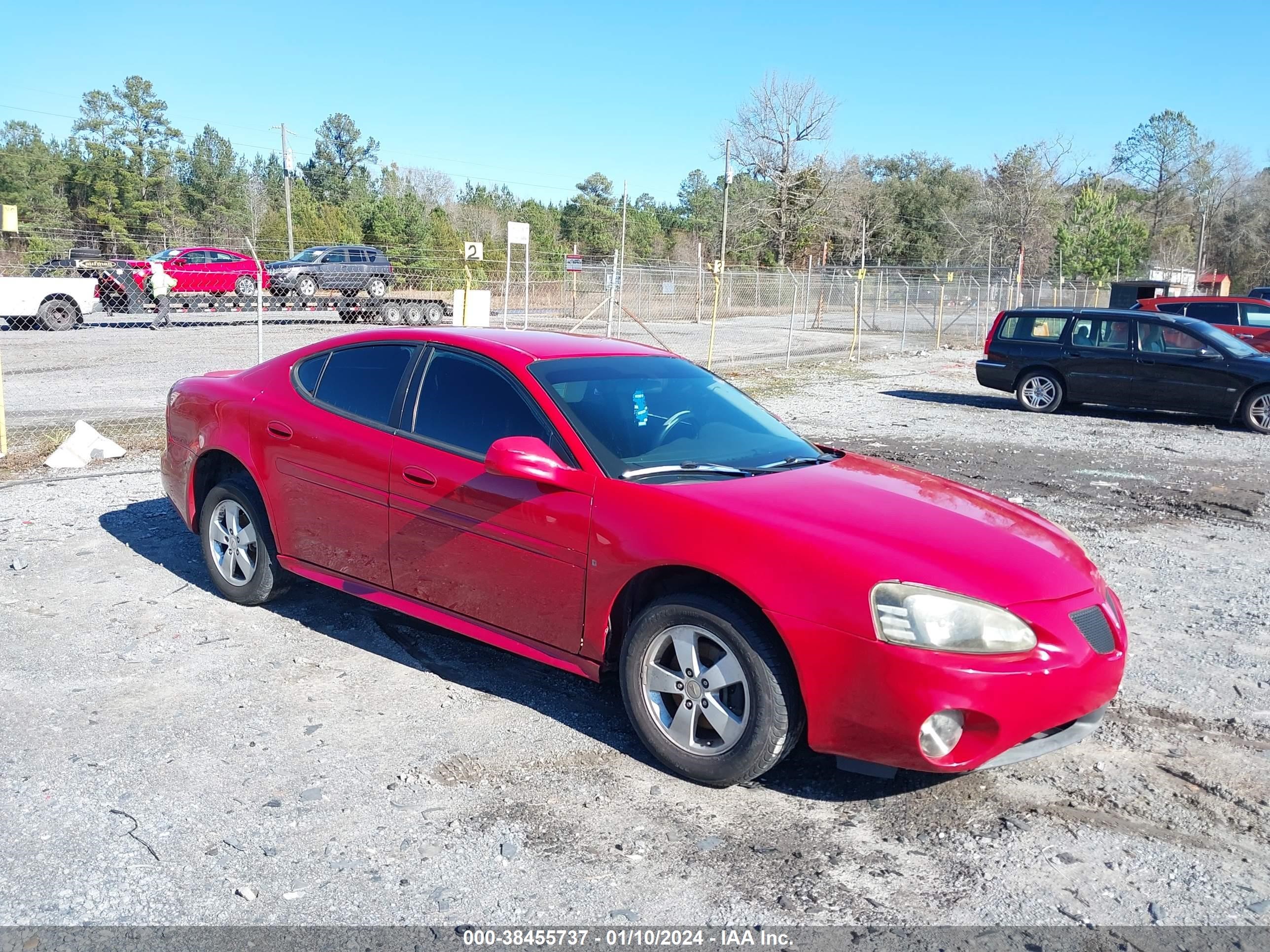 PONTIAC GRAND PRIX 2008 2g2wp552081132760