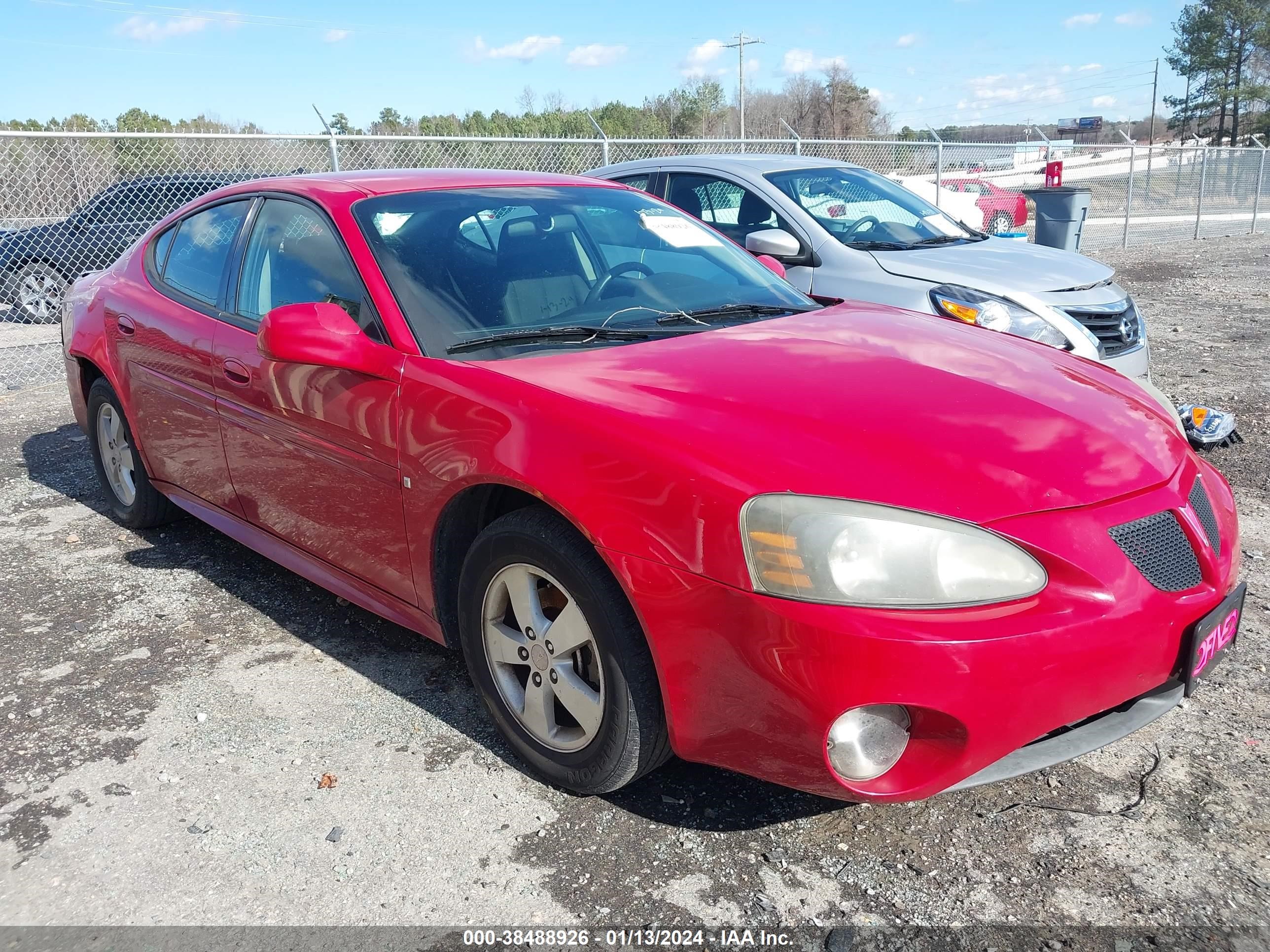 PONTIAC GRAND PRIX 2008 2g2wp552381136396