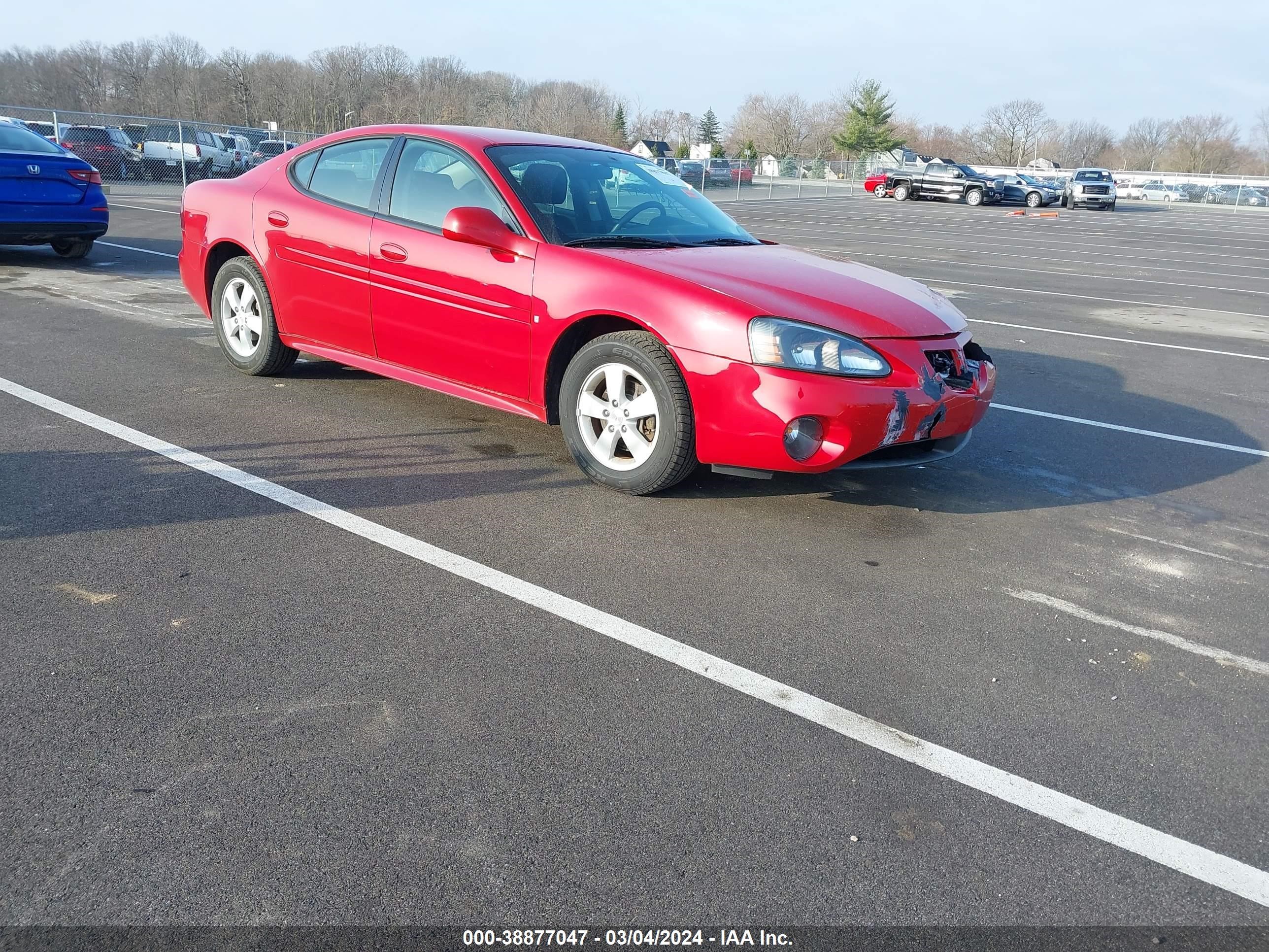 PONTIAC GRAND PRIX 2007 2g2wp552571119050