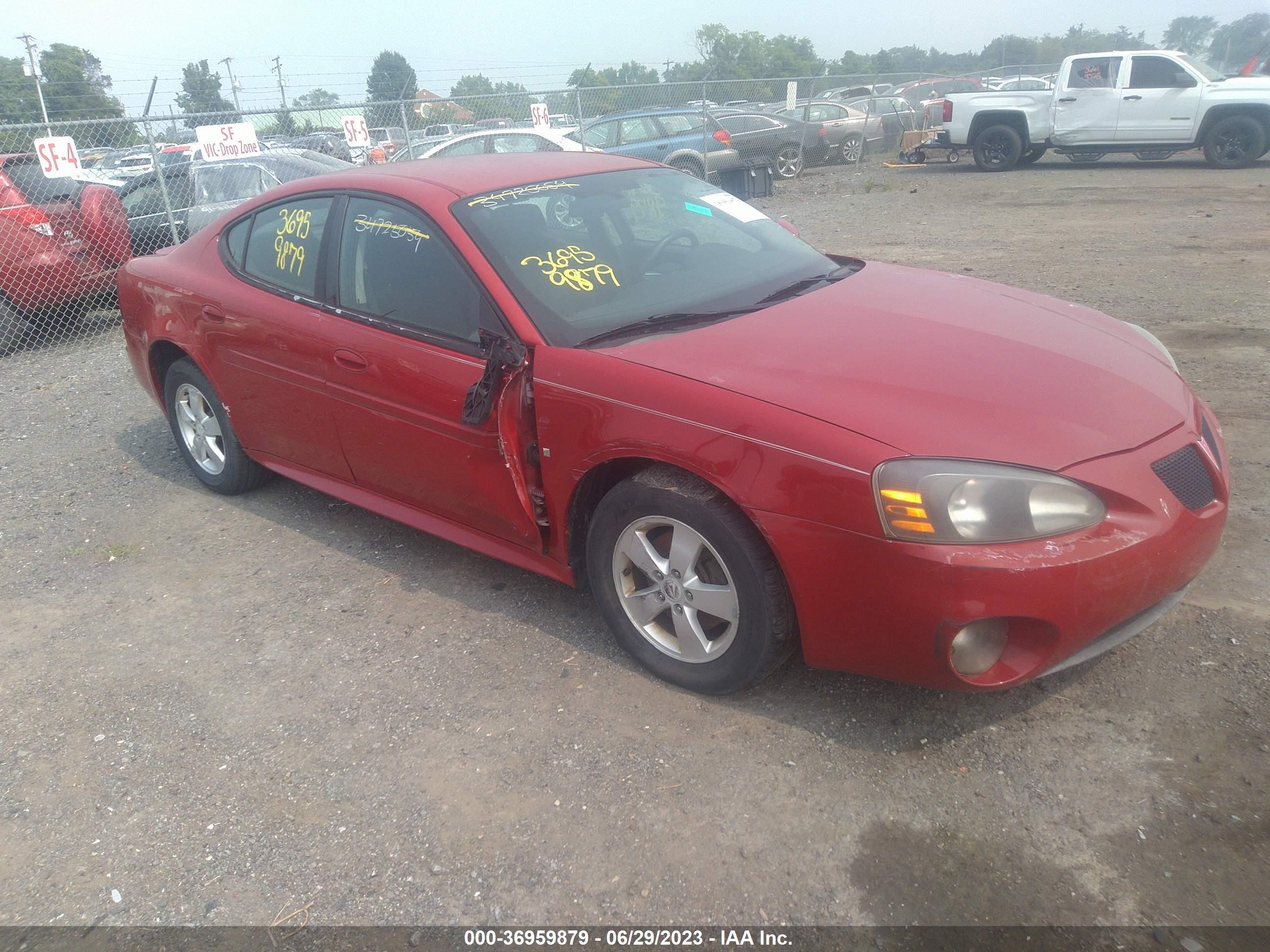 PONTIAC GRAND PRIX 2008 2g2wp552581105229