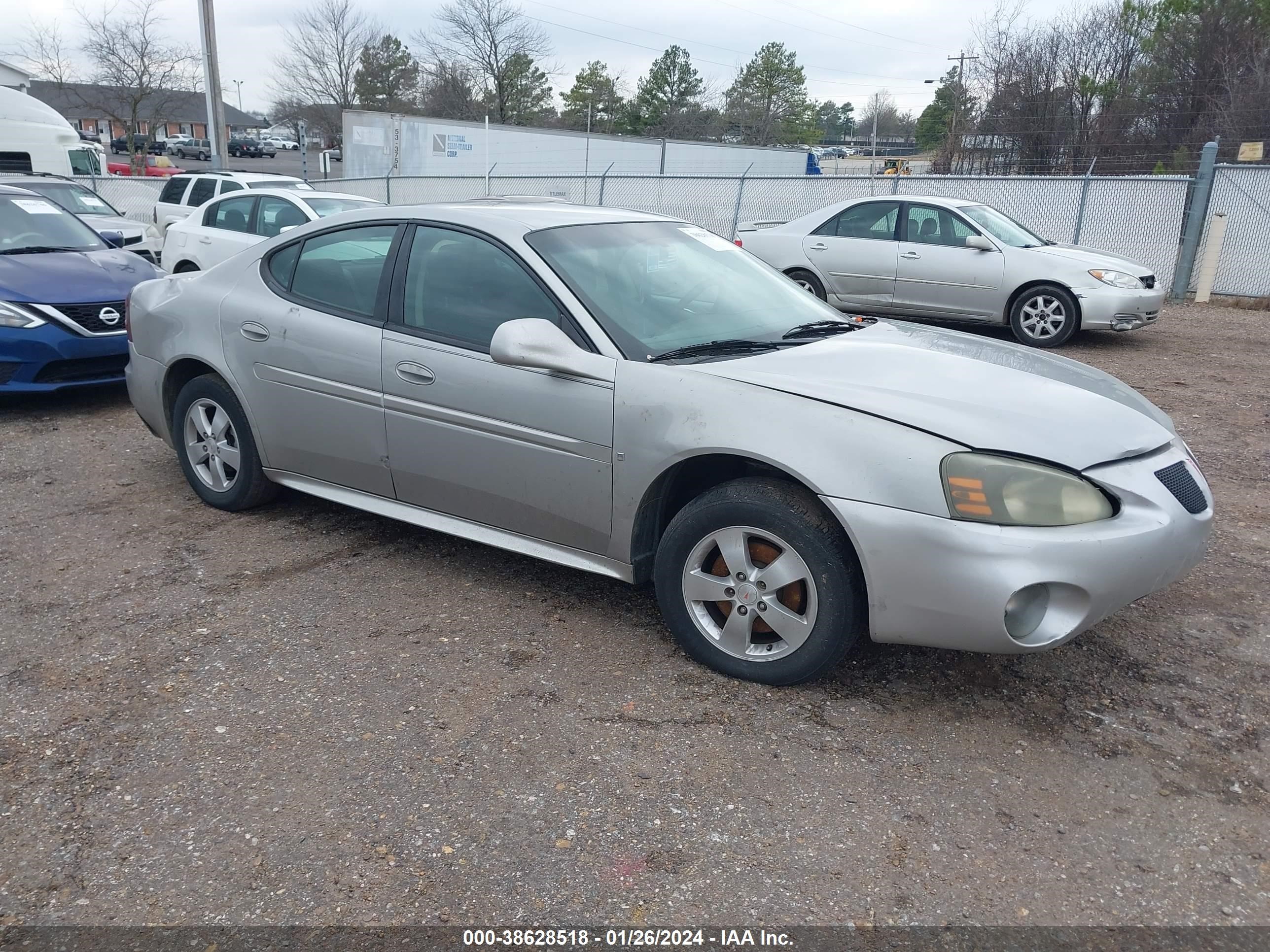 PONTIAC GRAND PRIX 2008 2g2wp552581108731