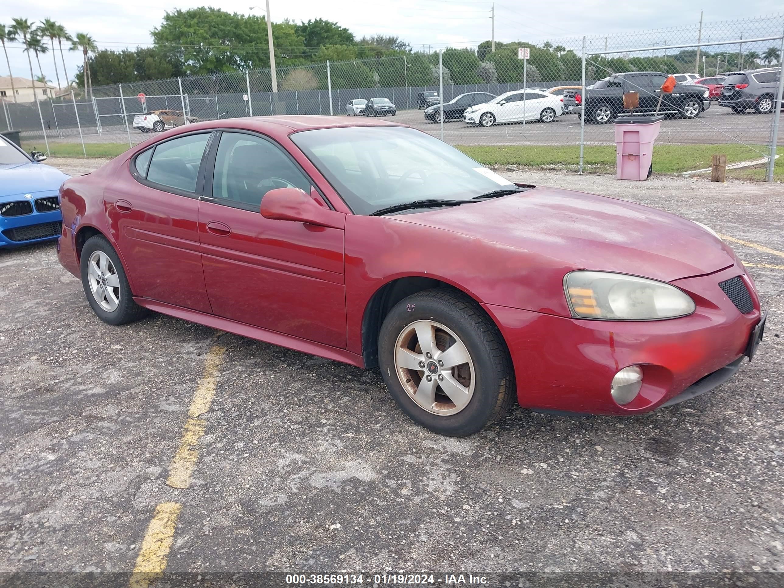 PONTIAC GRAND PRIX 2006 2g2wp552661119105