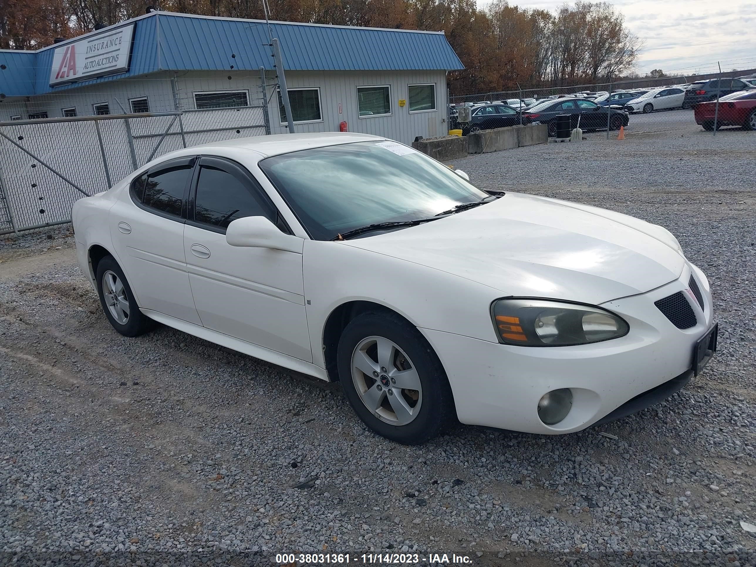 PONTIAC GRAND PRIX 2006 2g2wp552661262216