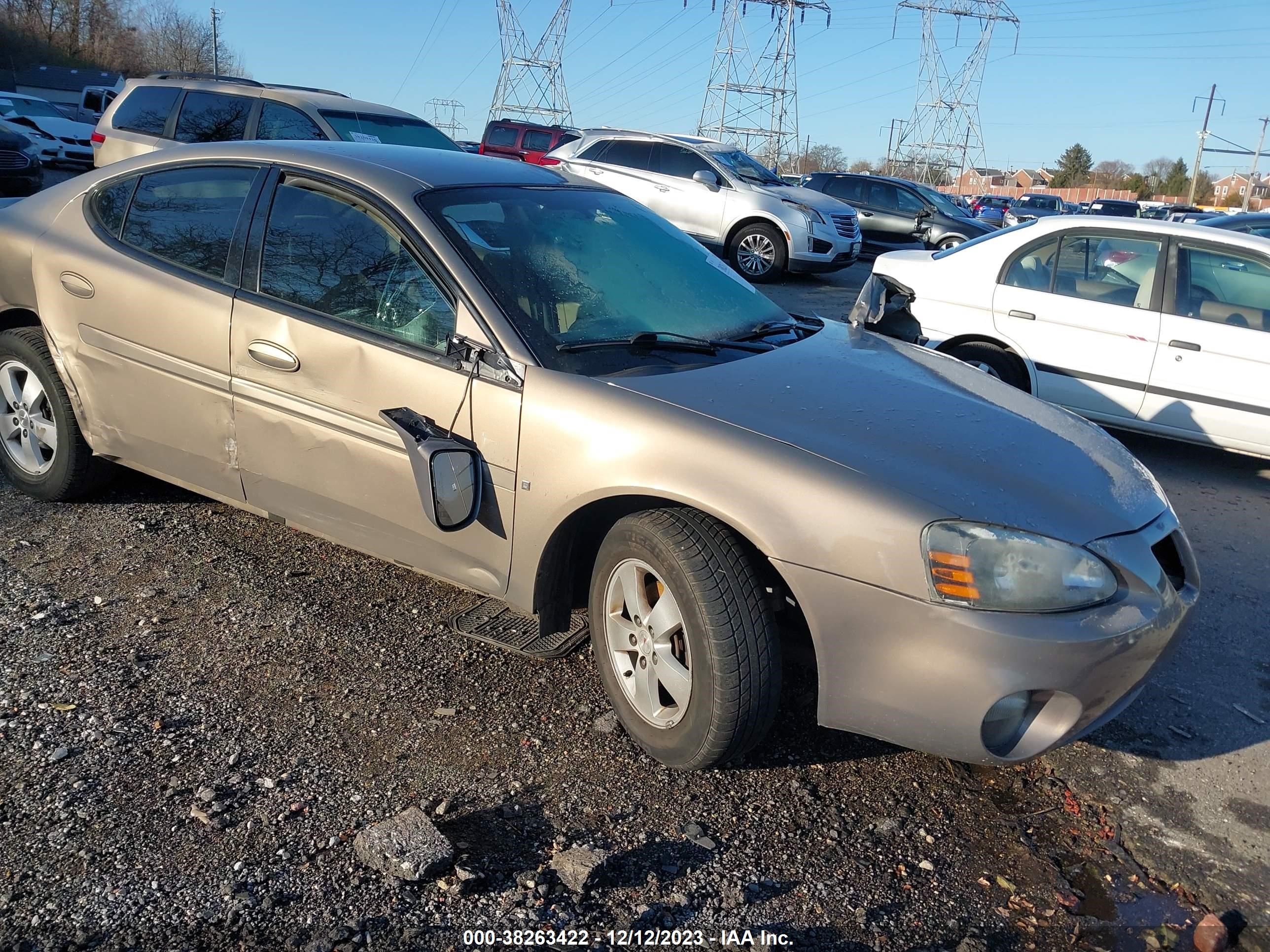 PONTIAC GRAND PRIX 2006 2g2wp552x61312776