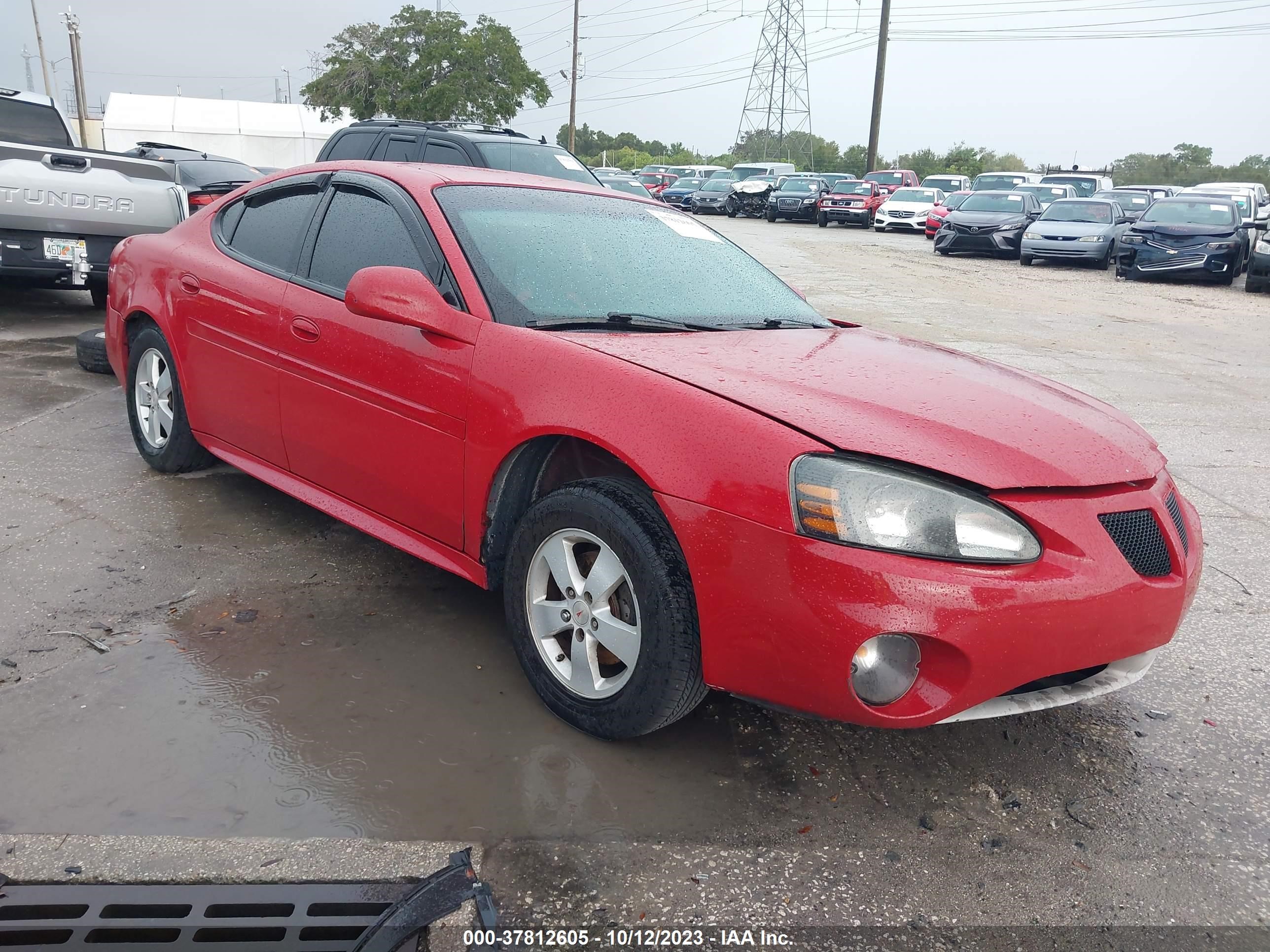 PONTIAC GRAND PRIX 2008 2g2wp552x81132586